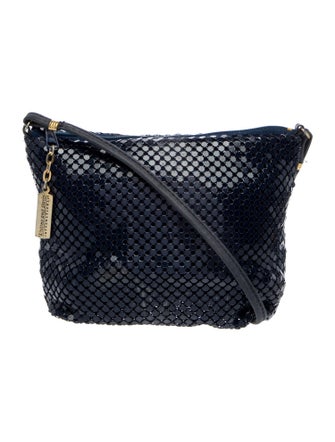 Whiting & Davis Metal Messenger Bag