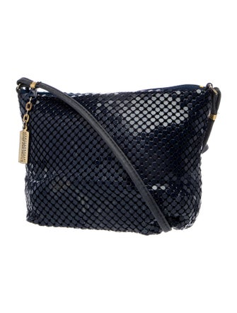 Whiting & Davis Metal Messenger Bag