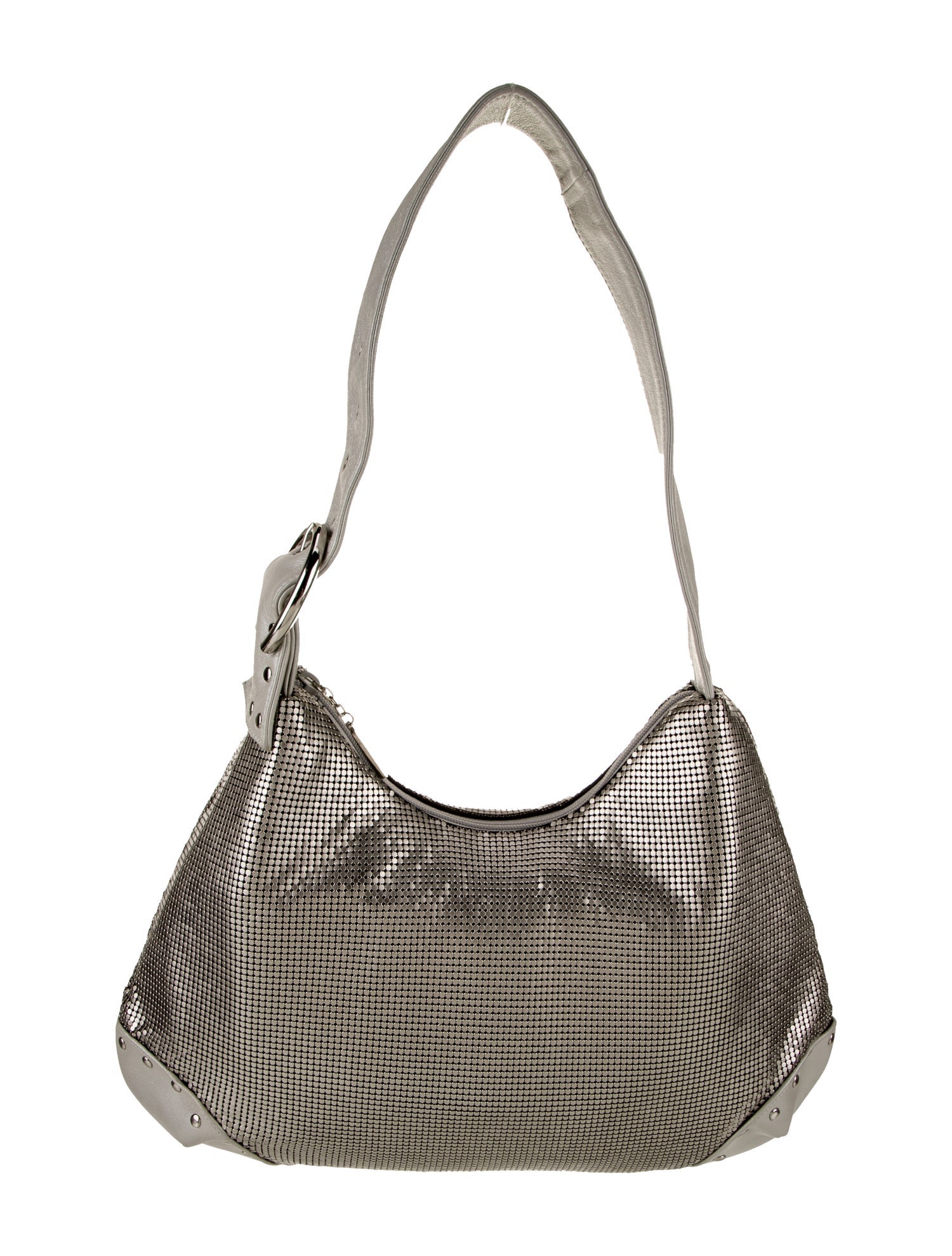 Whiting & Davis Metal Shoulder Bag
