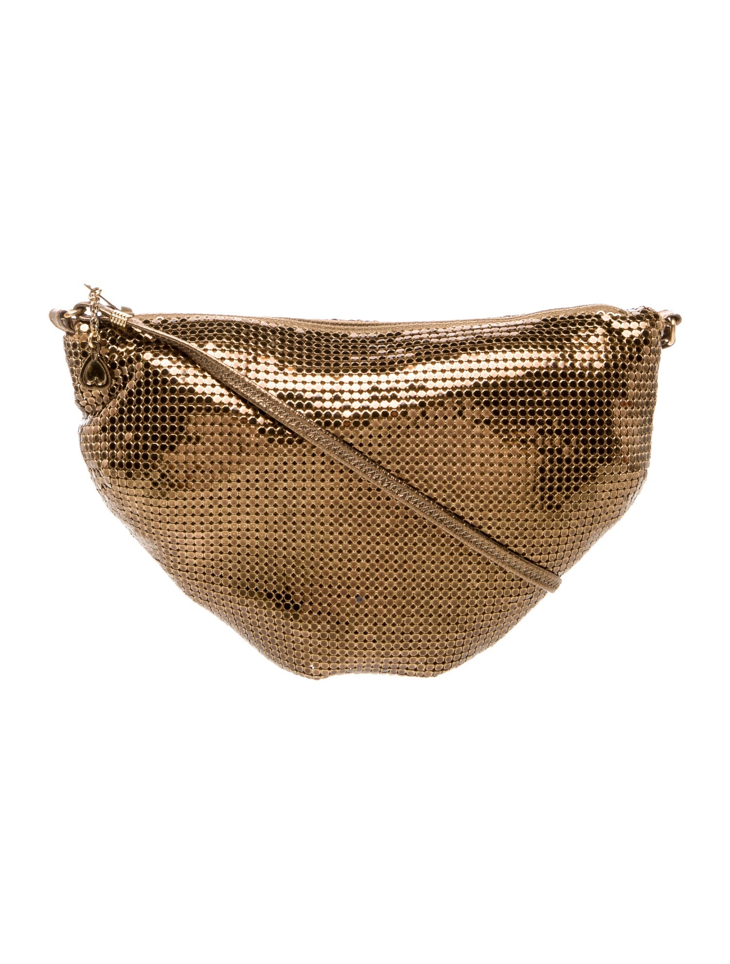 Whiting & Davis Metal Crossbody Bag