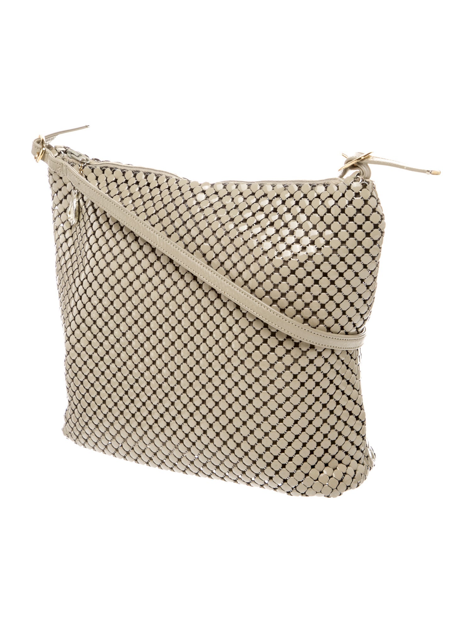 Whiting & Davis Metal Shoulder Bag