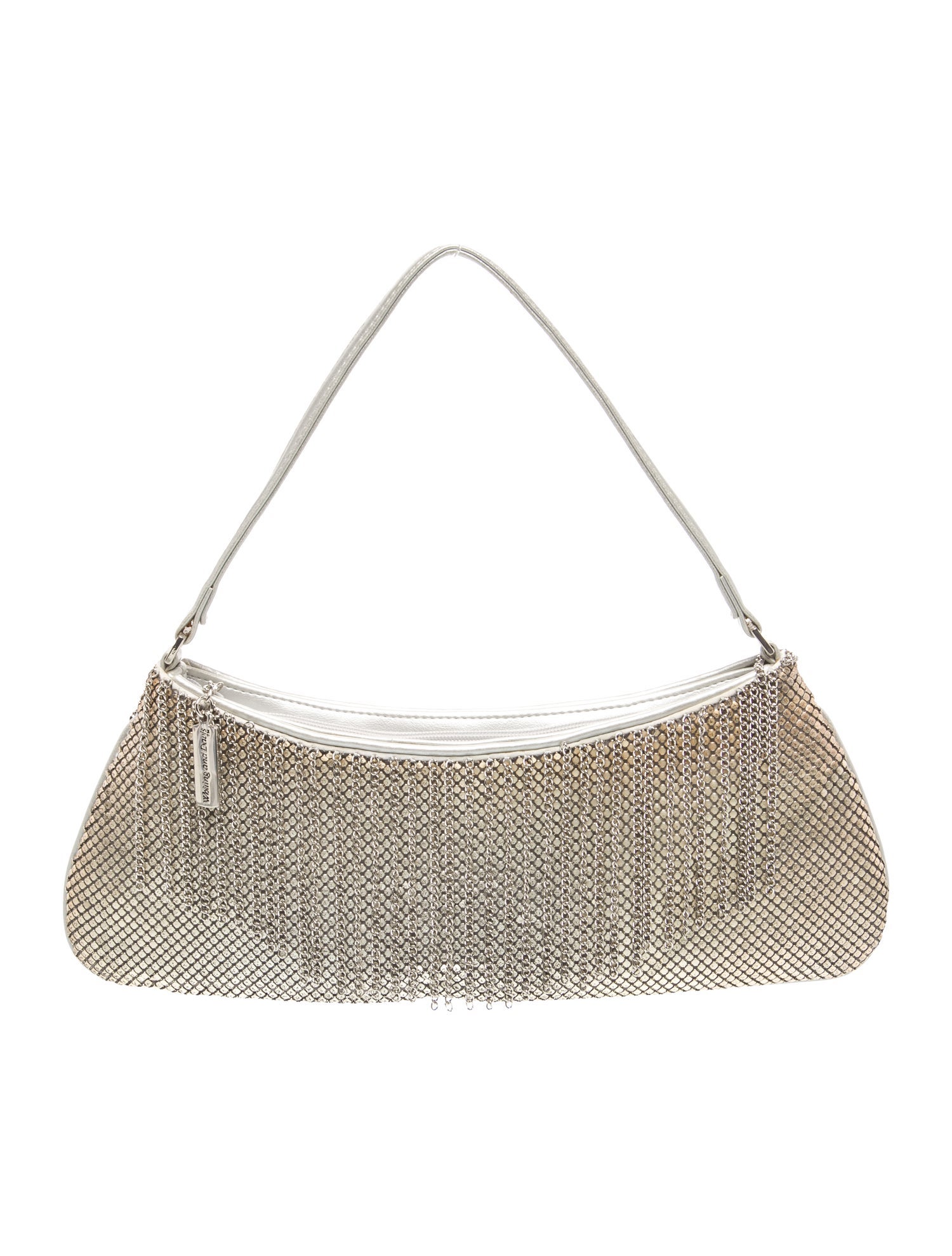 Whiting & Davis Metal Top Handle Bag Vintage