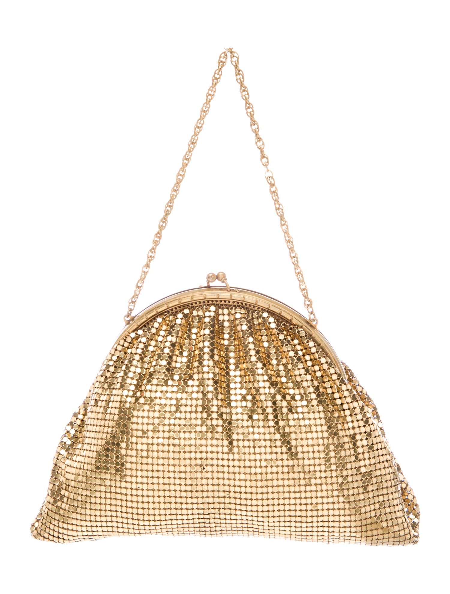 Whiting & Davis Metal Evening Bag Vintage