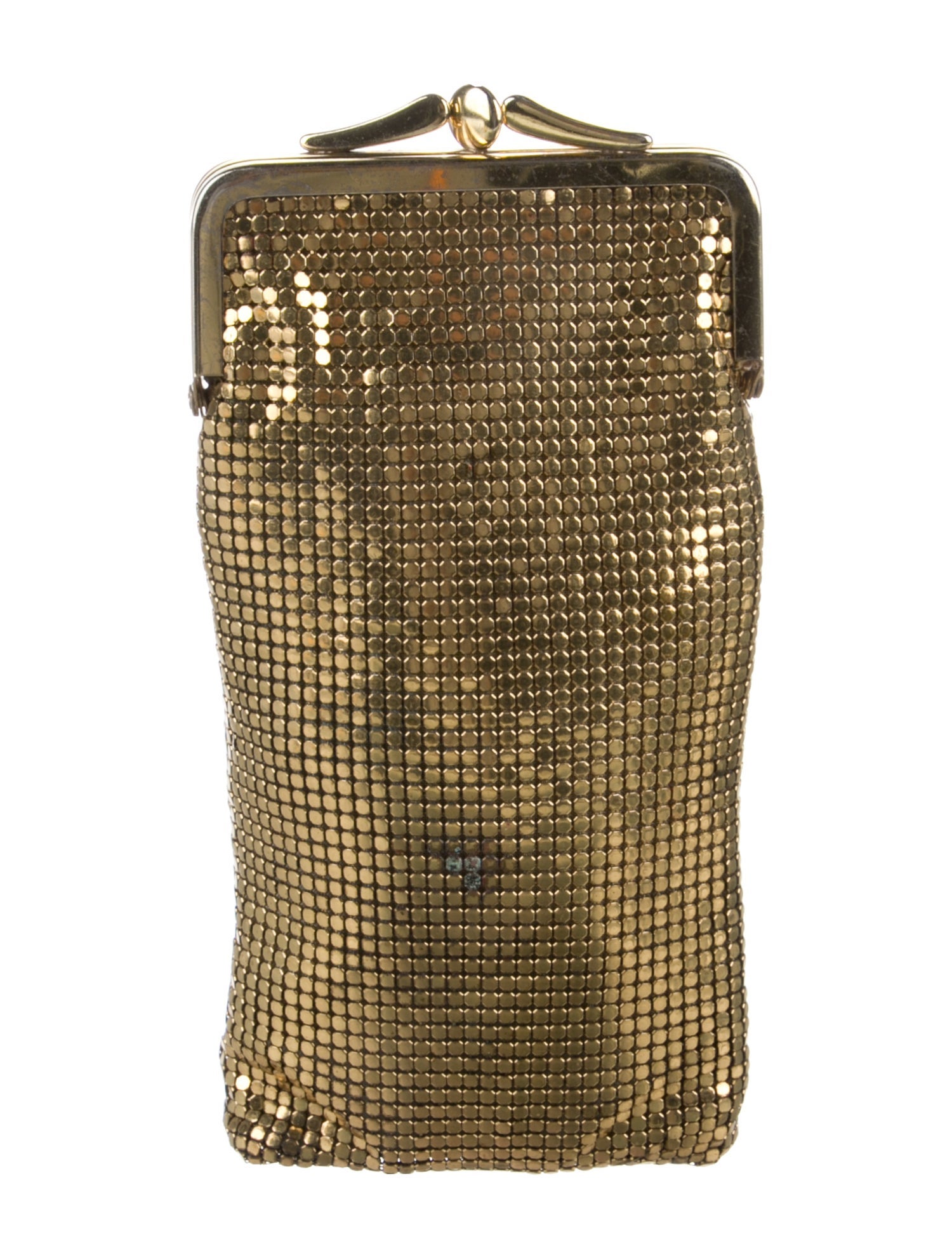 Whiting & Davis Metal Printed Wallet