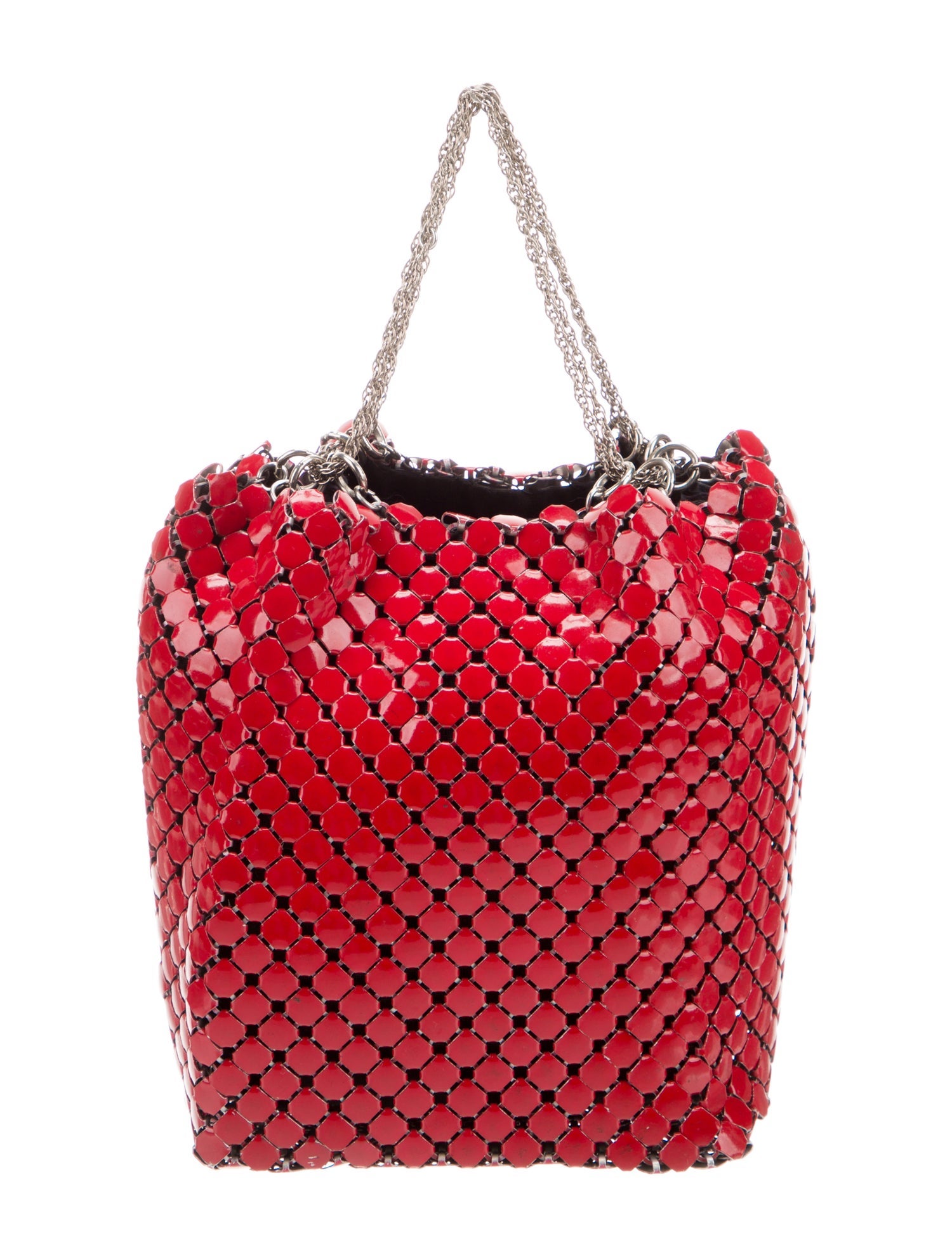 Whiting & Davis Metal Bucket Bag