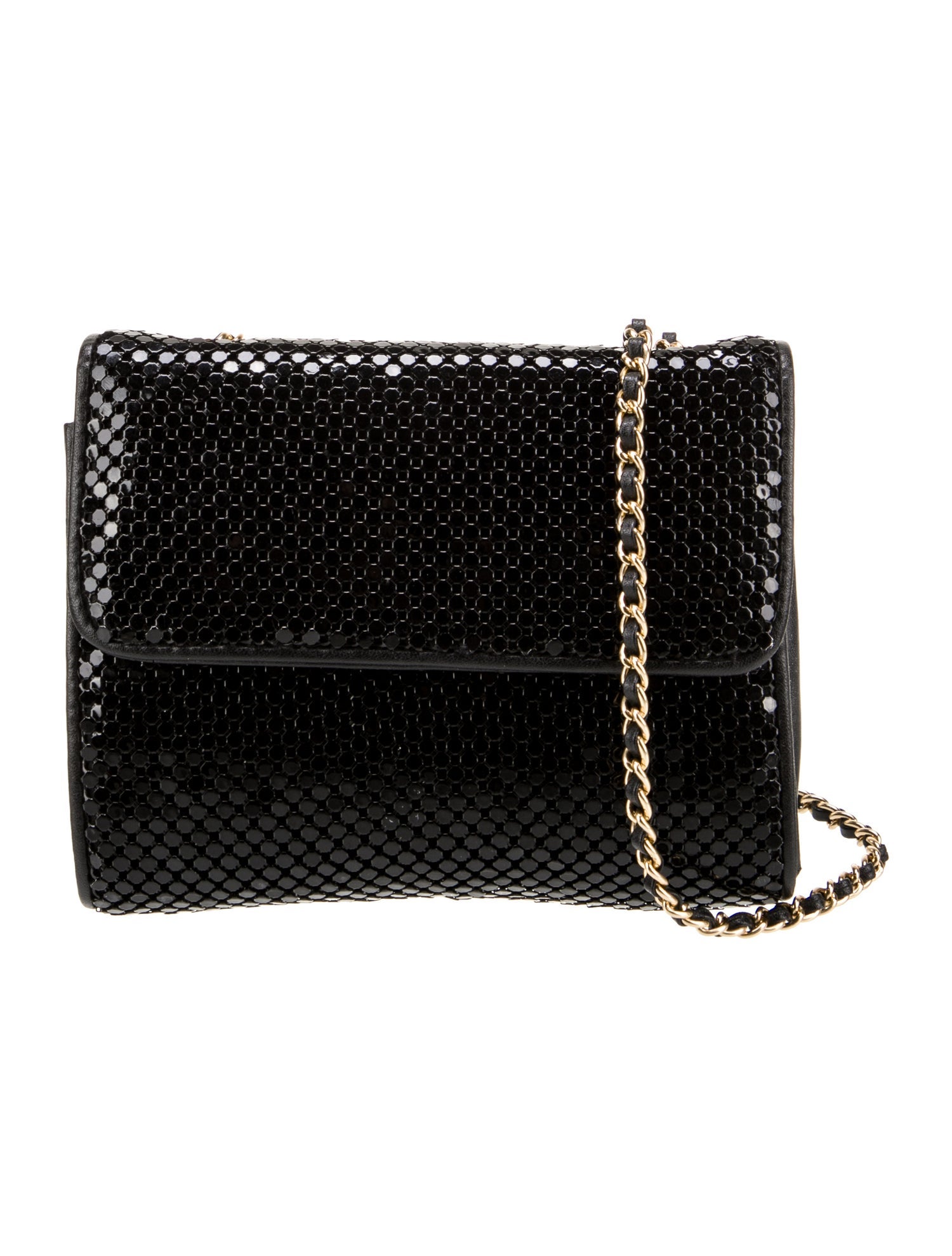Whiting & Davis Metal Shoulder Bag