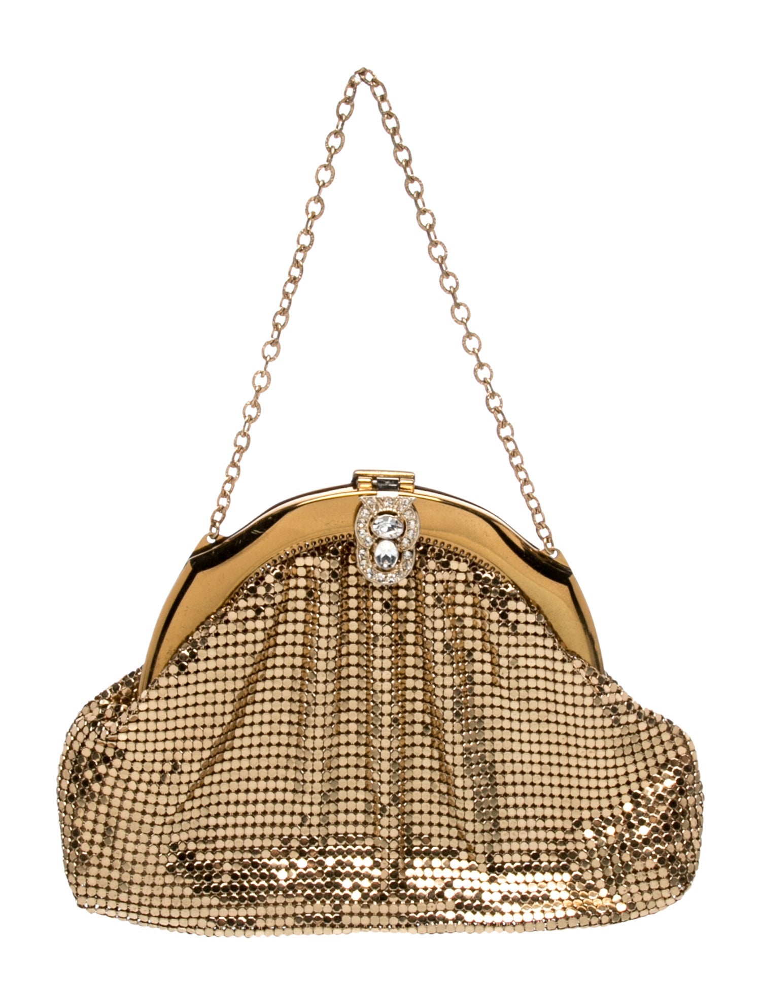Whiting & Davis Metal Evening Bag Vintage