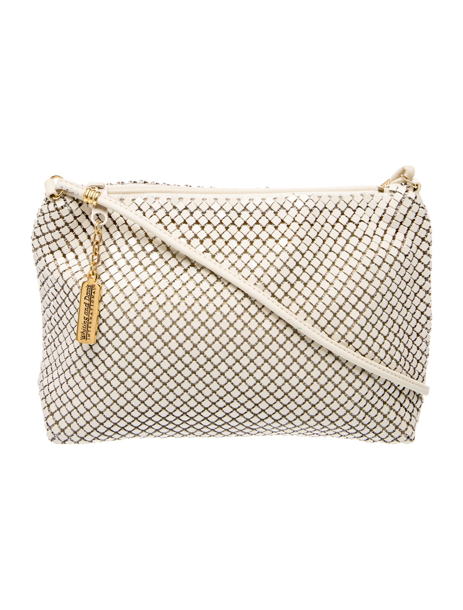 Whiting & Davis Mesh Top Handle Bag