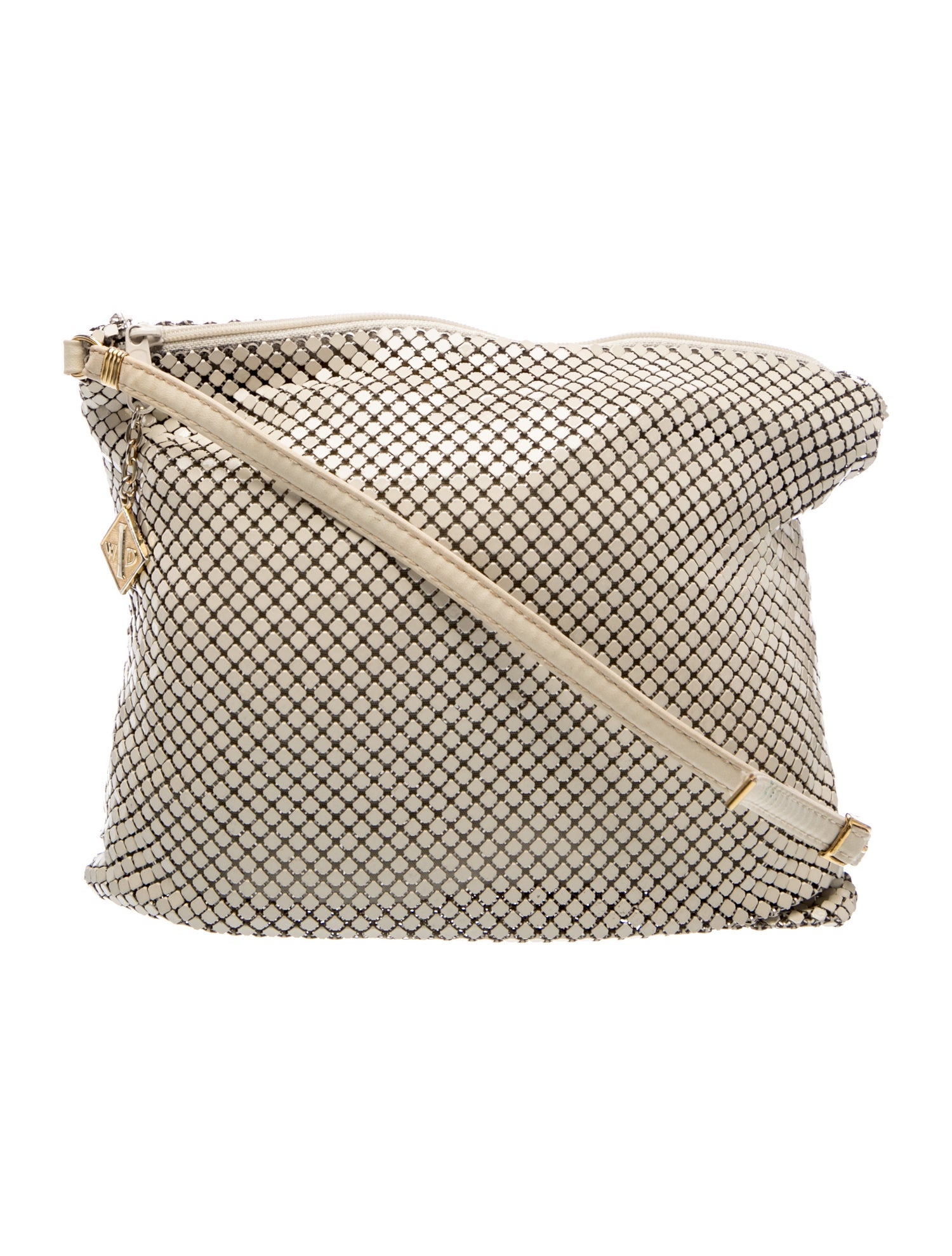Whiting & Davis Metal Crossbody Bag