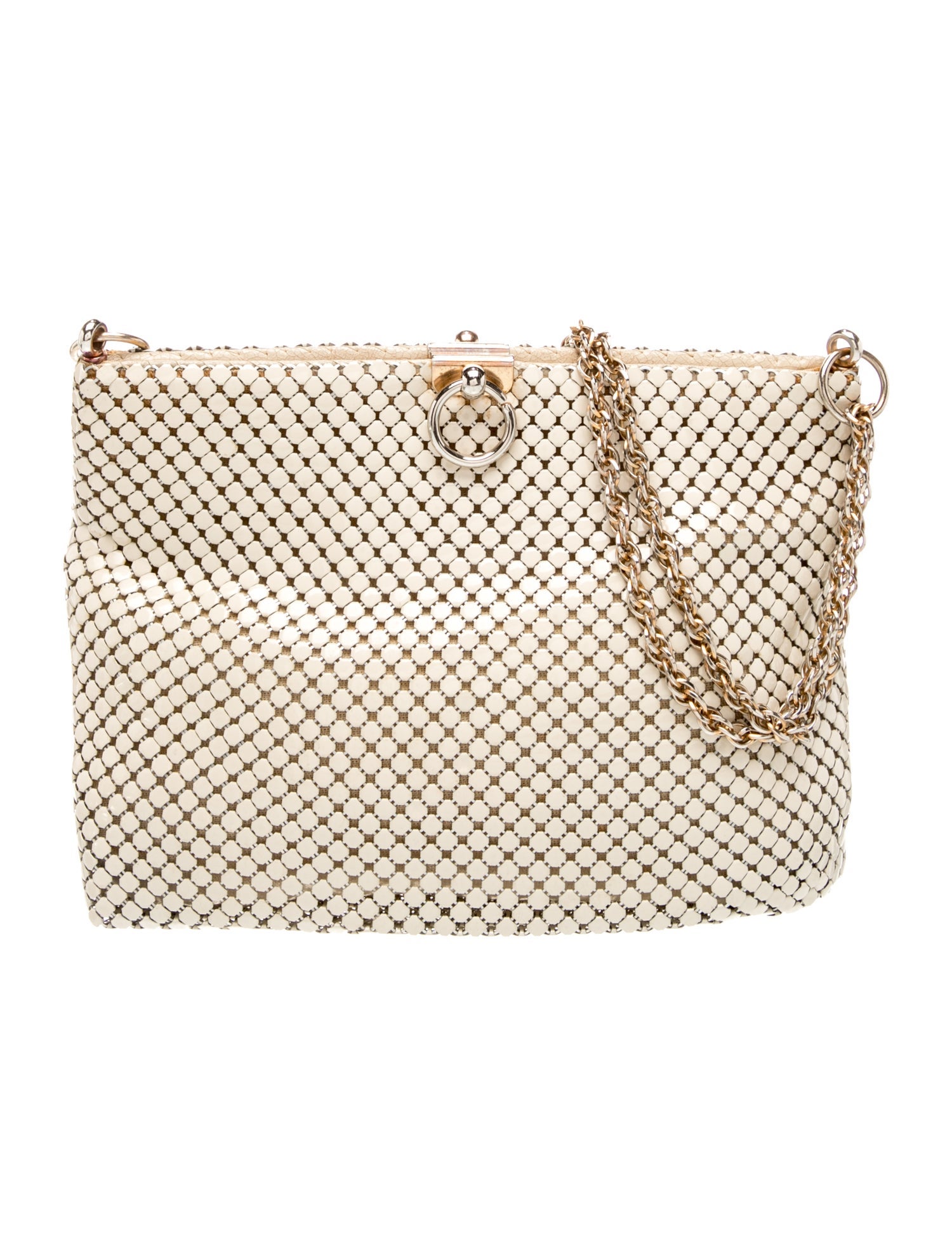 Whiting & Davis Metal Shoulder Bag