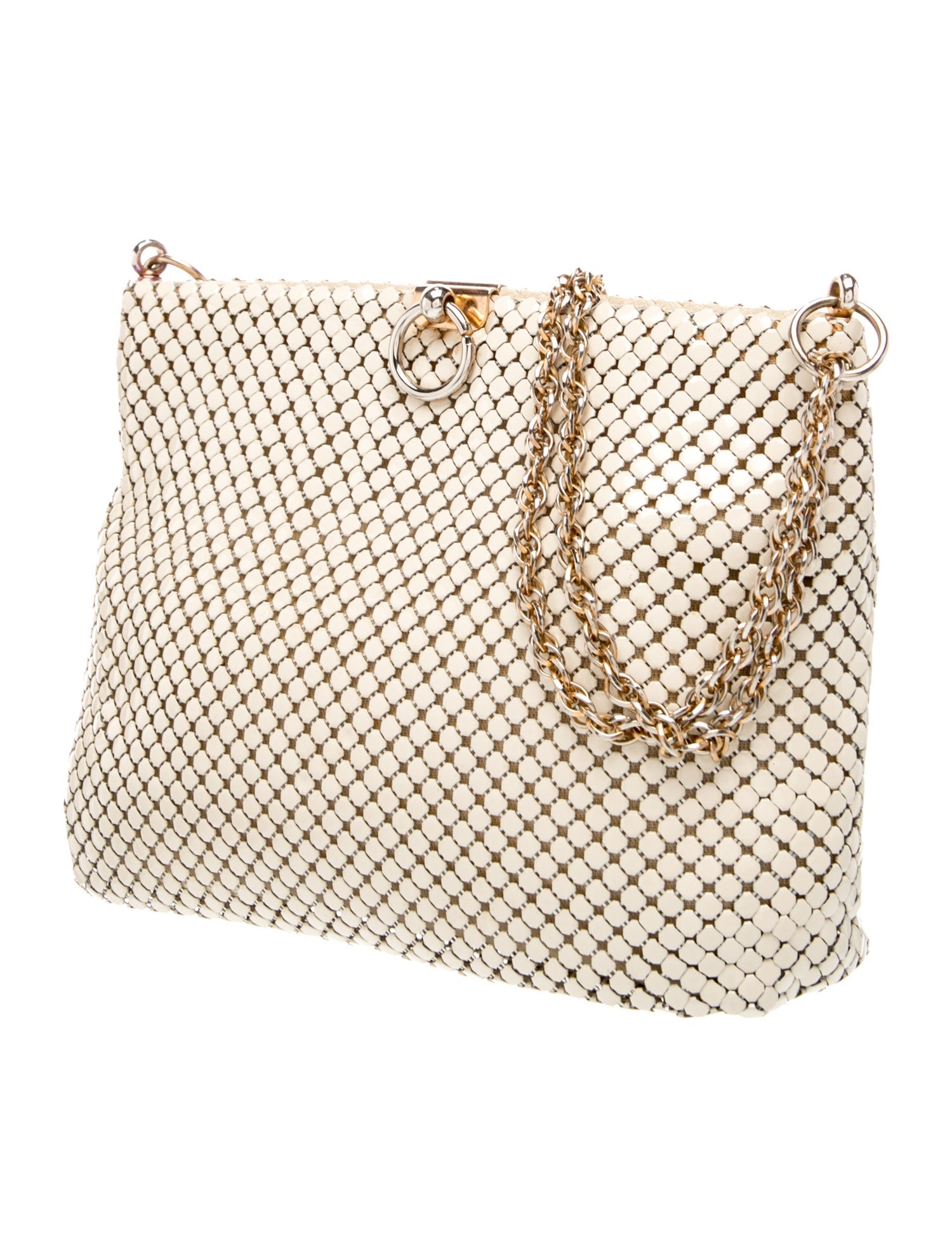 Whiting & Davis Metal Shoulder Bag