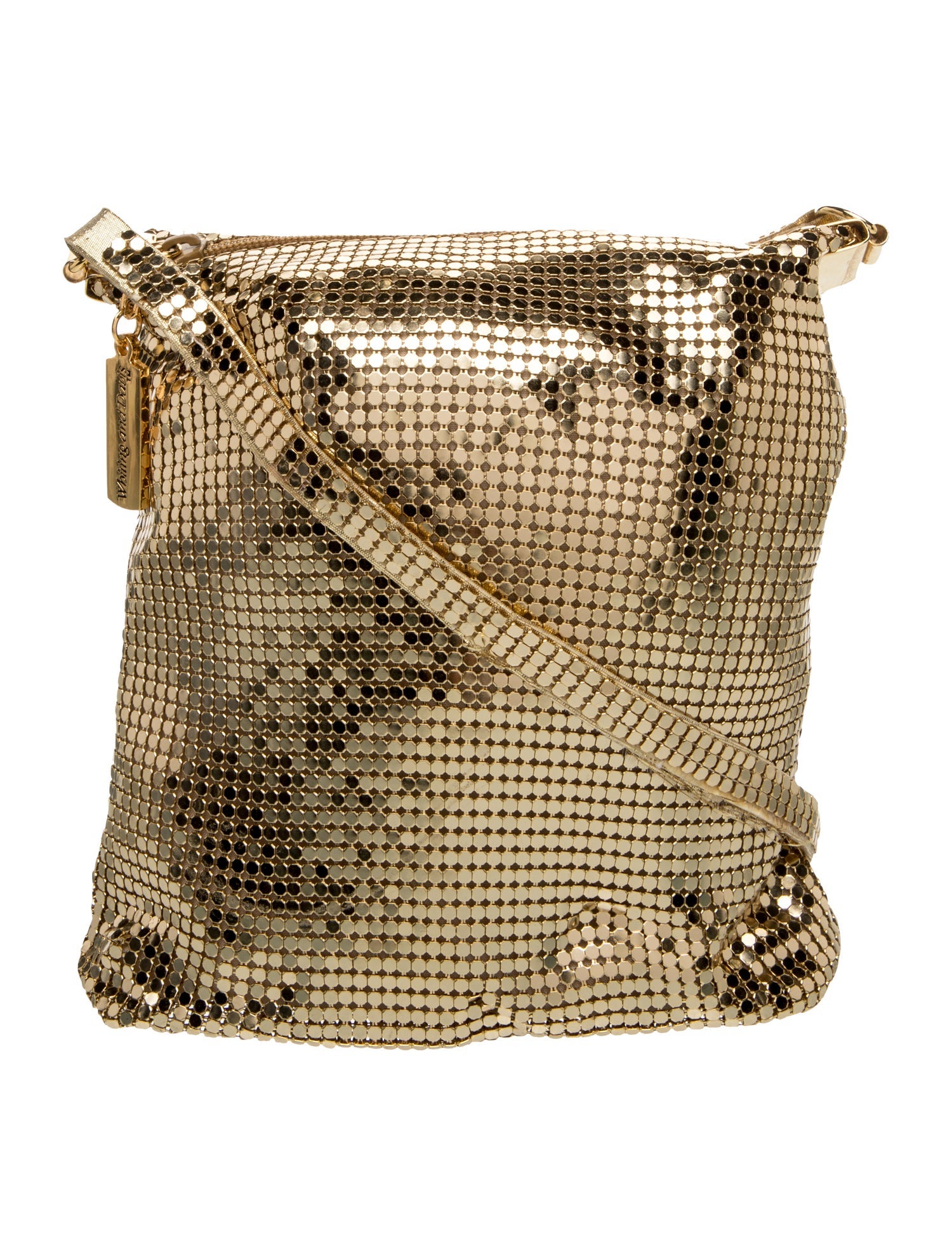 Whiting & Davis Metal Crossbody Bag