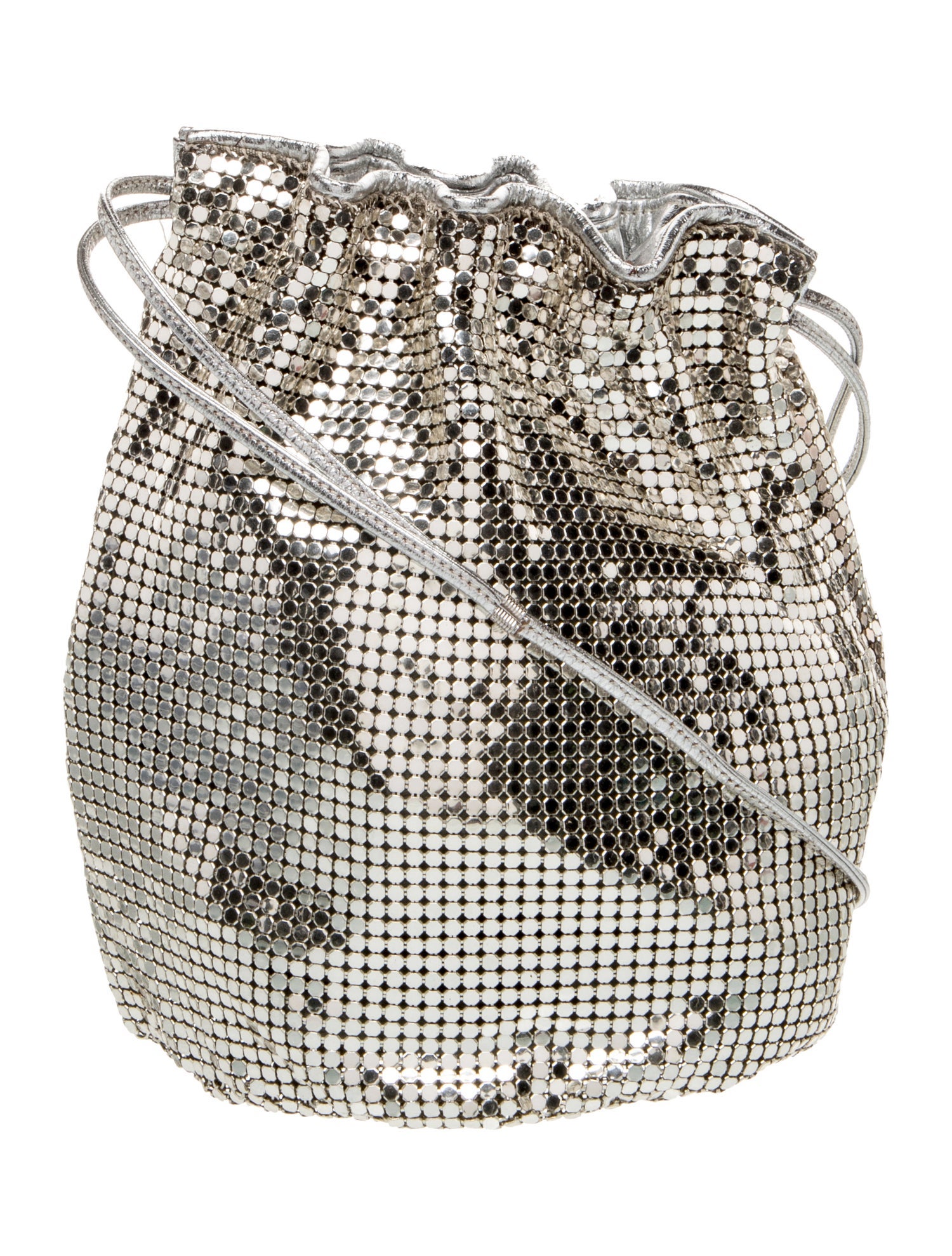 Whiting & Davis Metal Bucket Bag