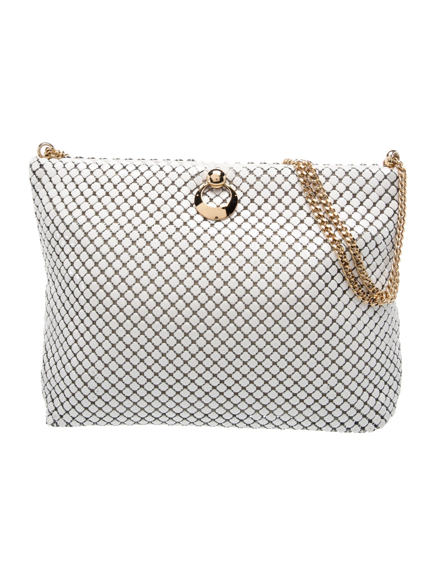 Whiting & Davis Mesh Top Handle Bag