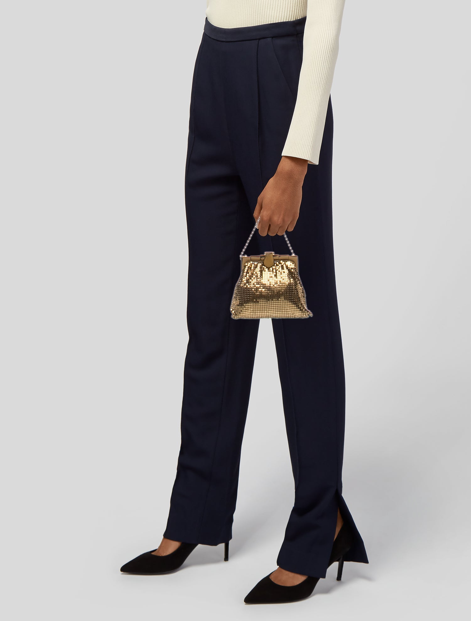 Whiting & Davis Metal Evening Bag