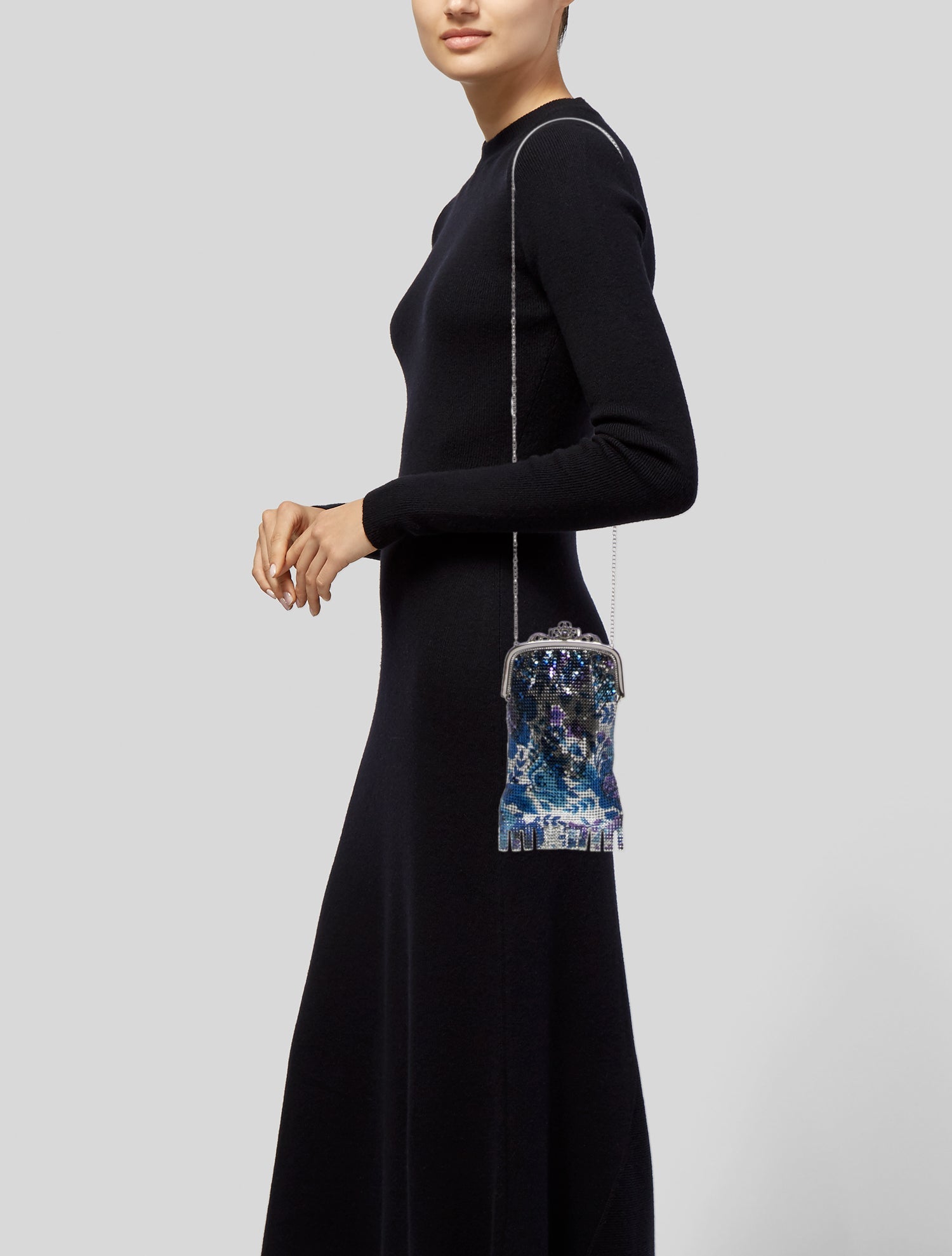 Whiting & Davis Mesh Evening Bag
