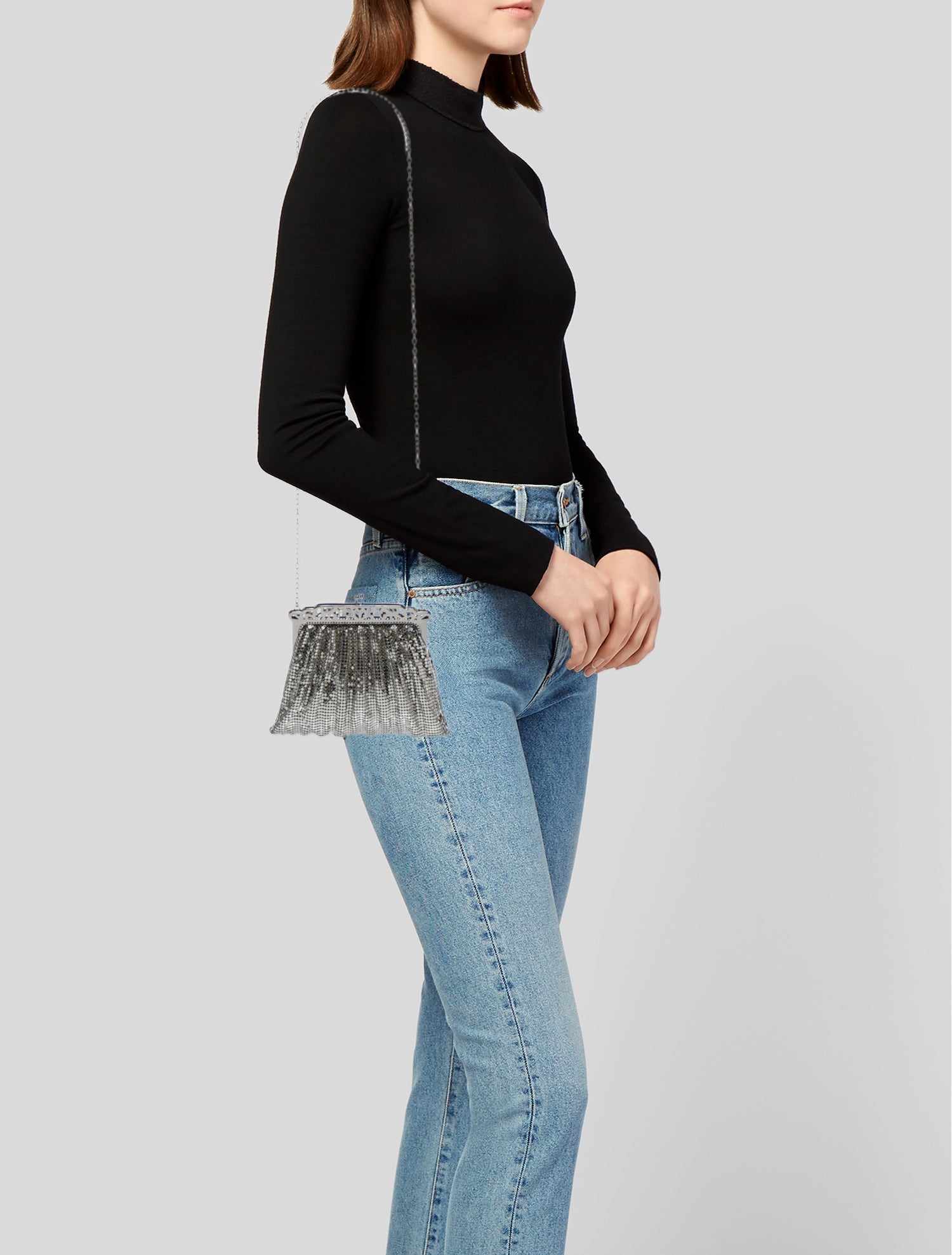 Whiting & Davis Metal Evening Bag