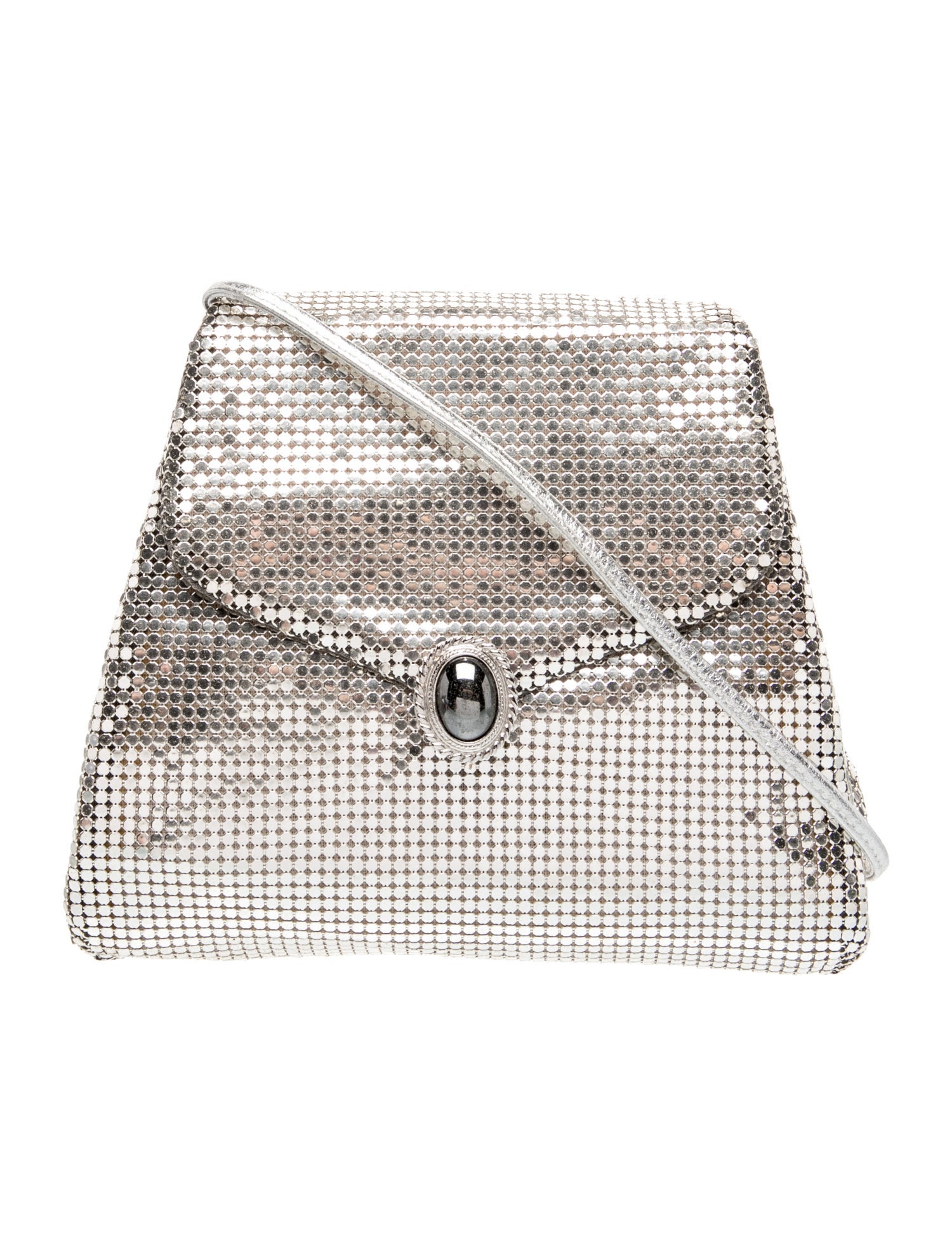 Whiting & Davis Metal Crossbody Bag
