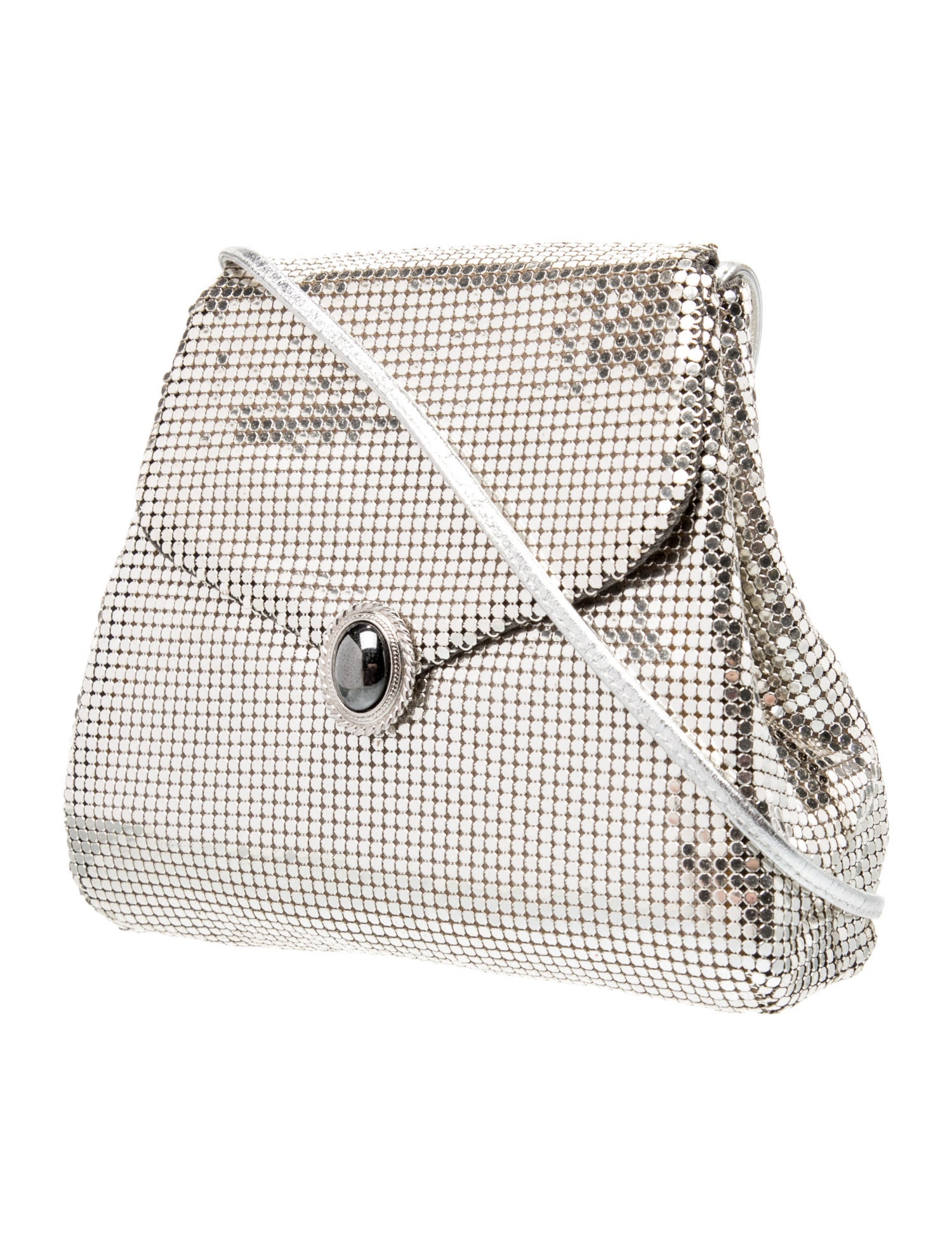 Whiting & Davis Metal Crossbody Bag