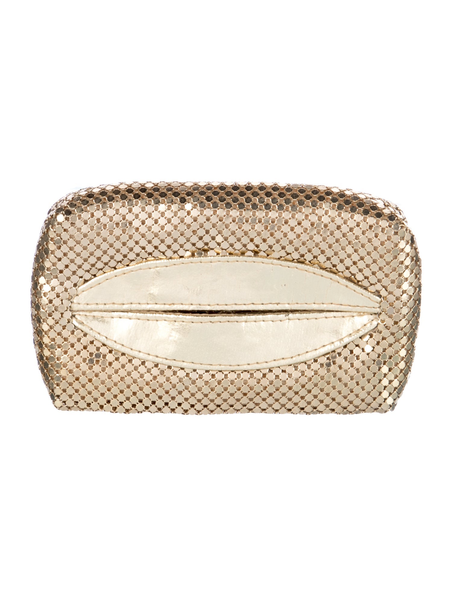Whiting & Davis Metal Coin Pouch
