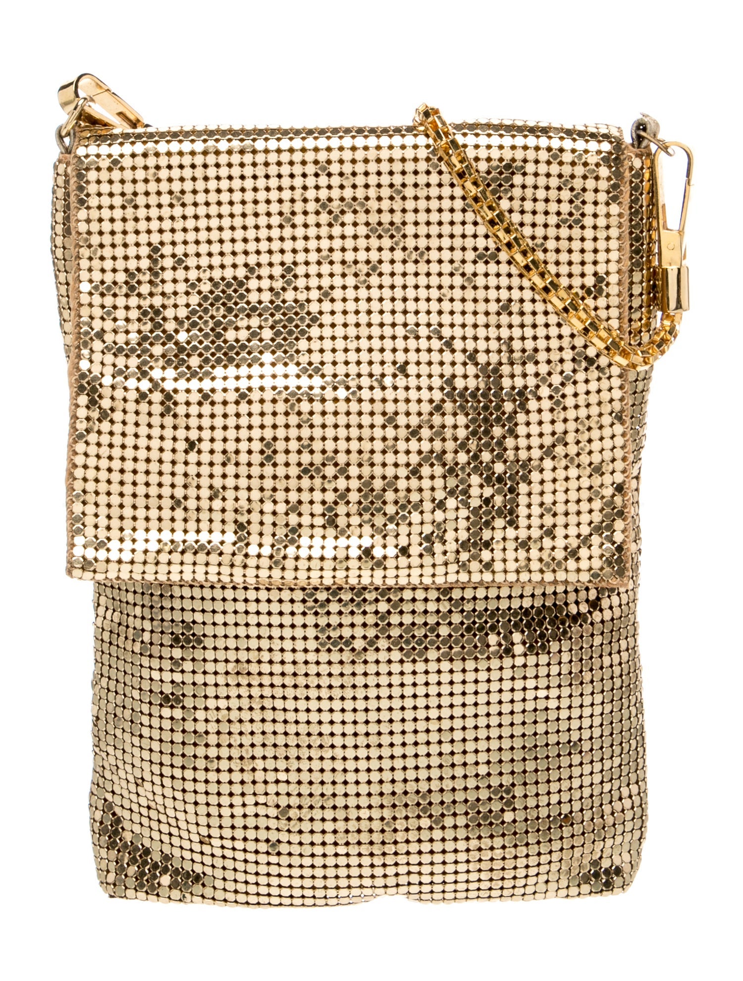 Whiting & Davis Metal Shoulder Bag