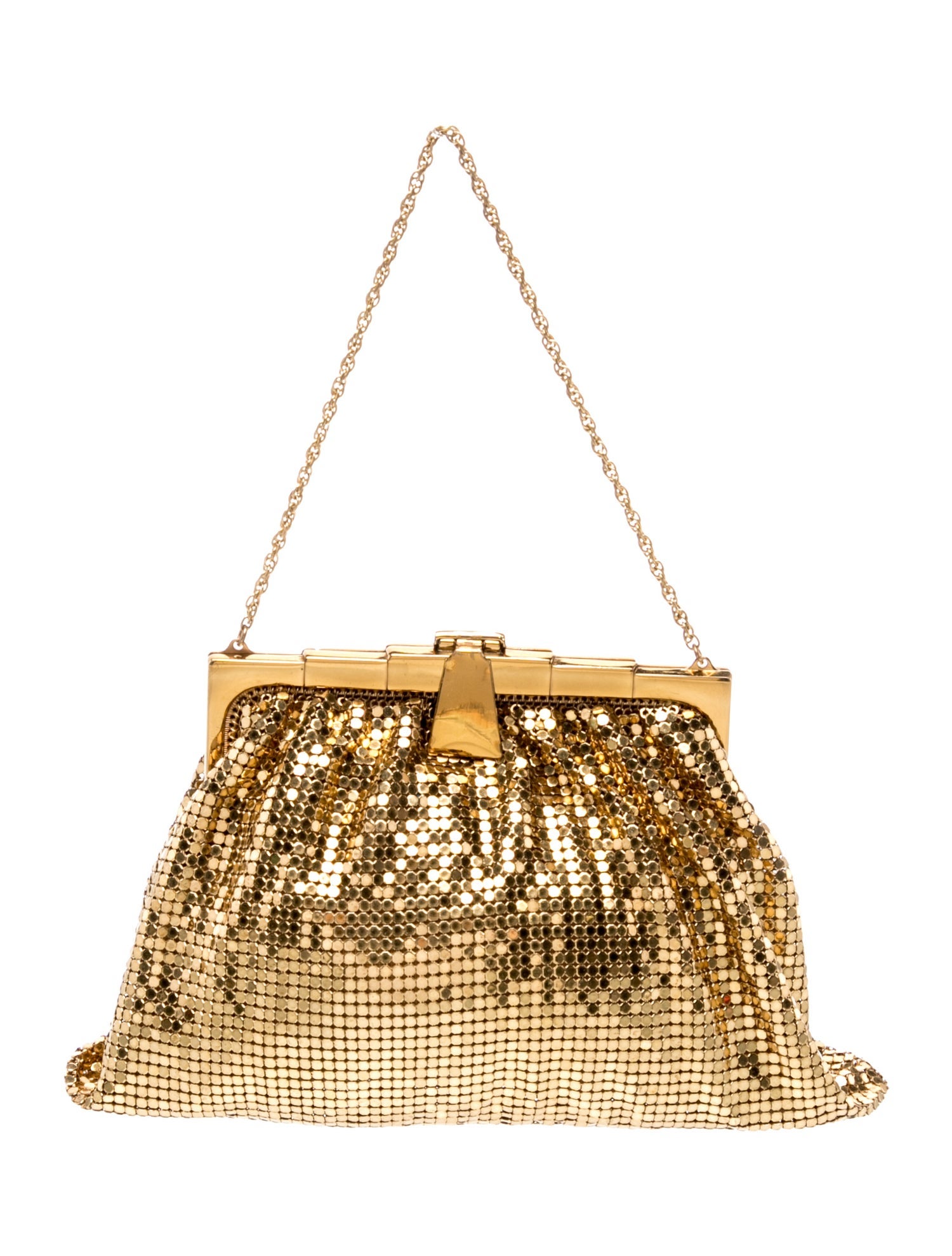 Whiting & Davis Metal Evening Bag Vintage