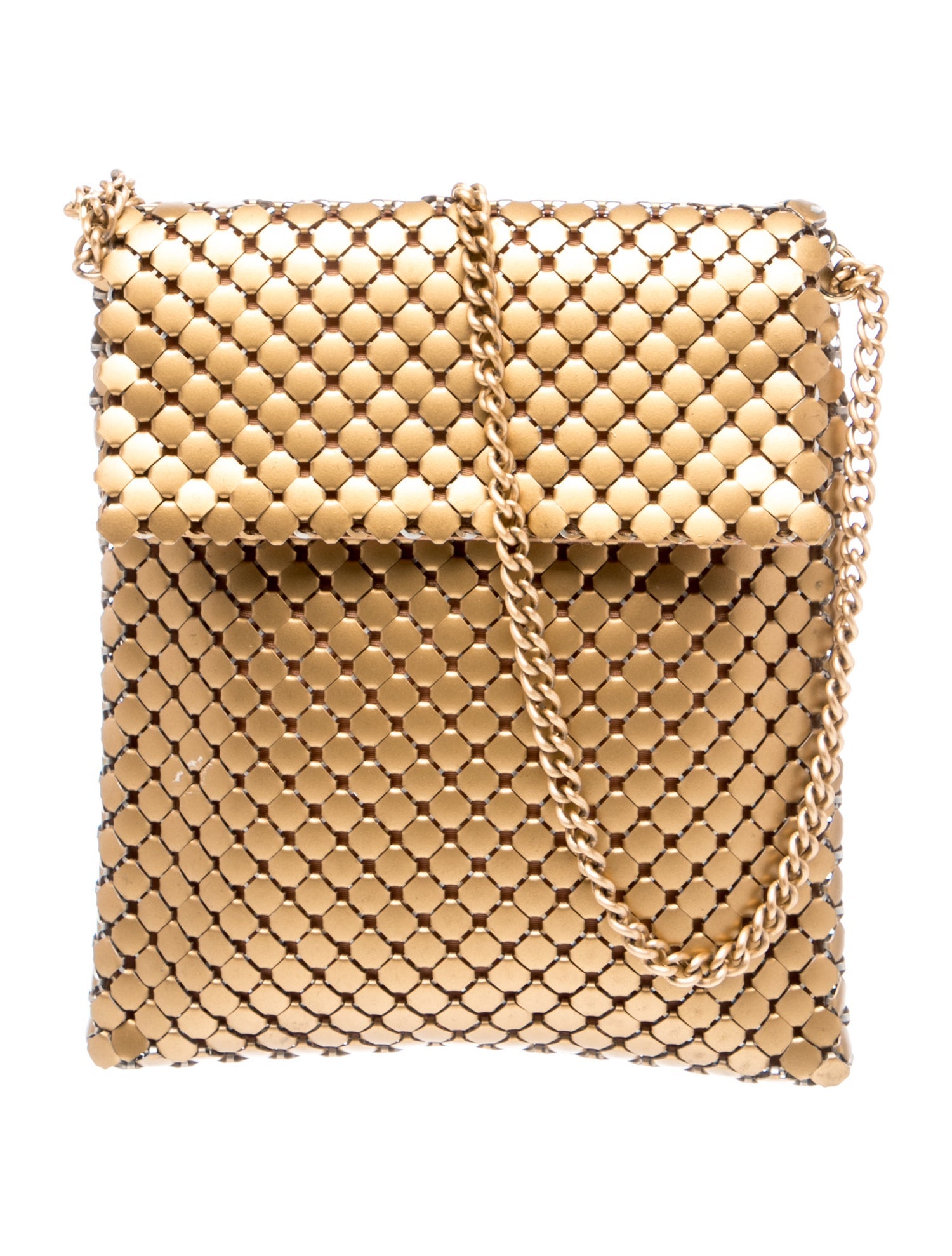 Whiting & Davis Metal Shoulder Bag