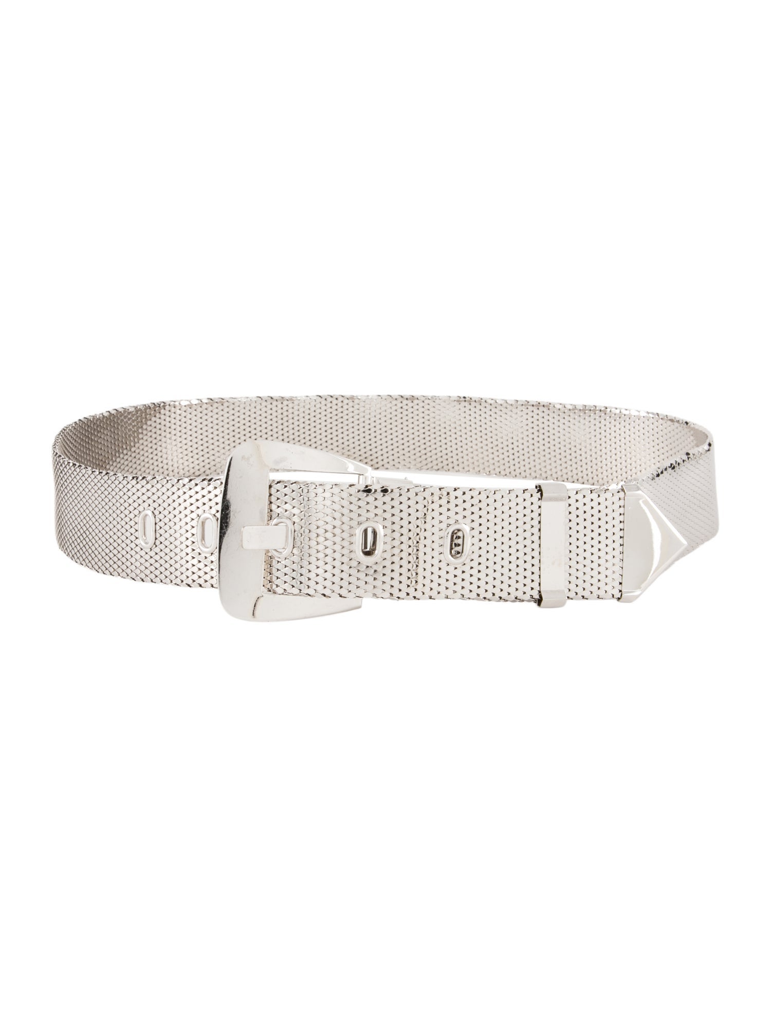 Whiting & Davis Metal Waist Belt