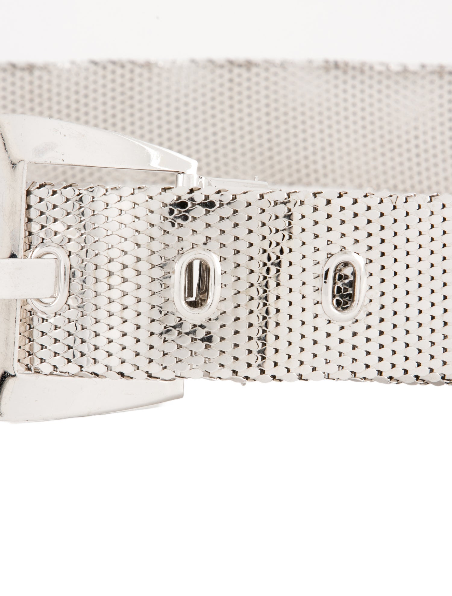 Whiting & Davis Metal Waist Belt
