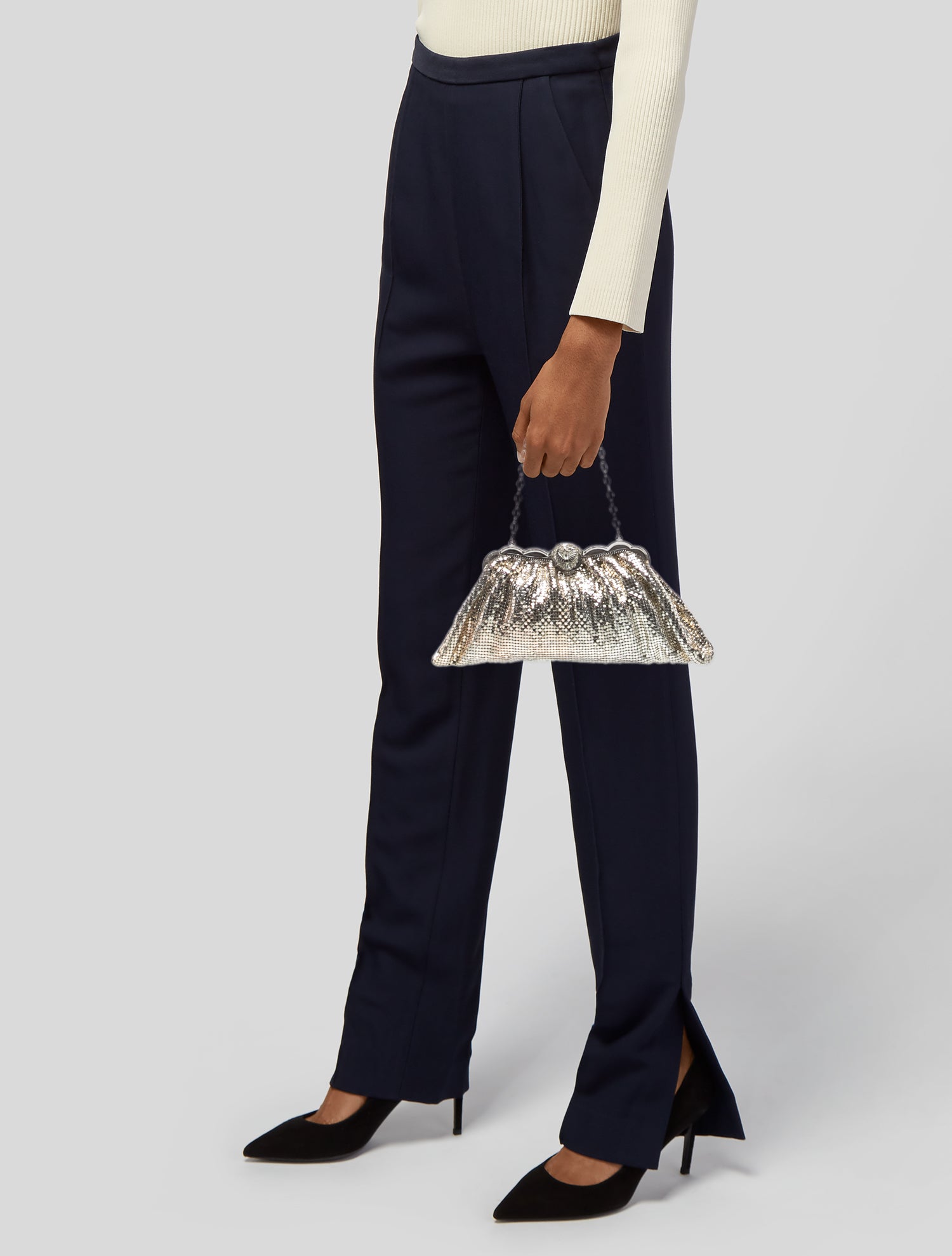 Whiting & Davis Metal Evening Bag