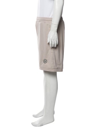 Hidden Graphic Print Jogger Shorts