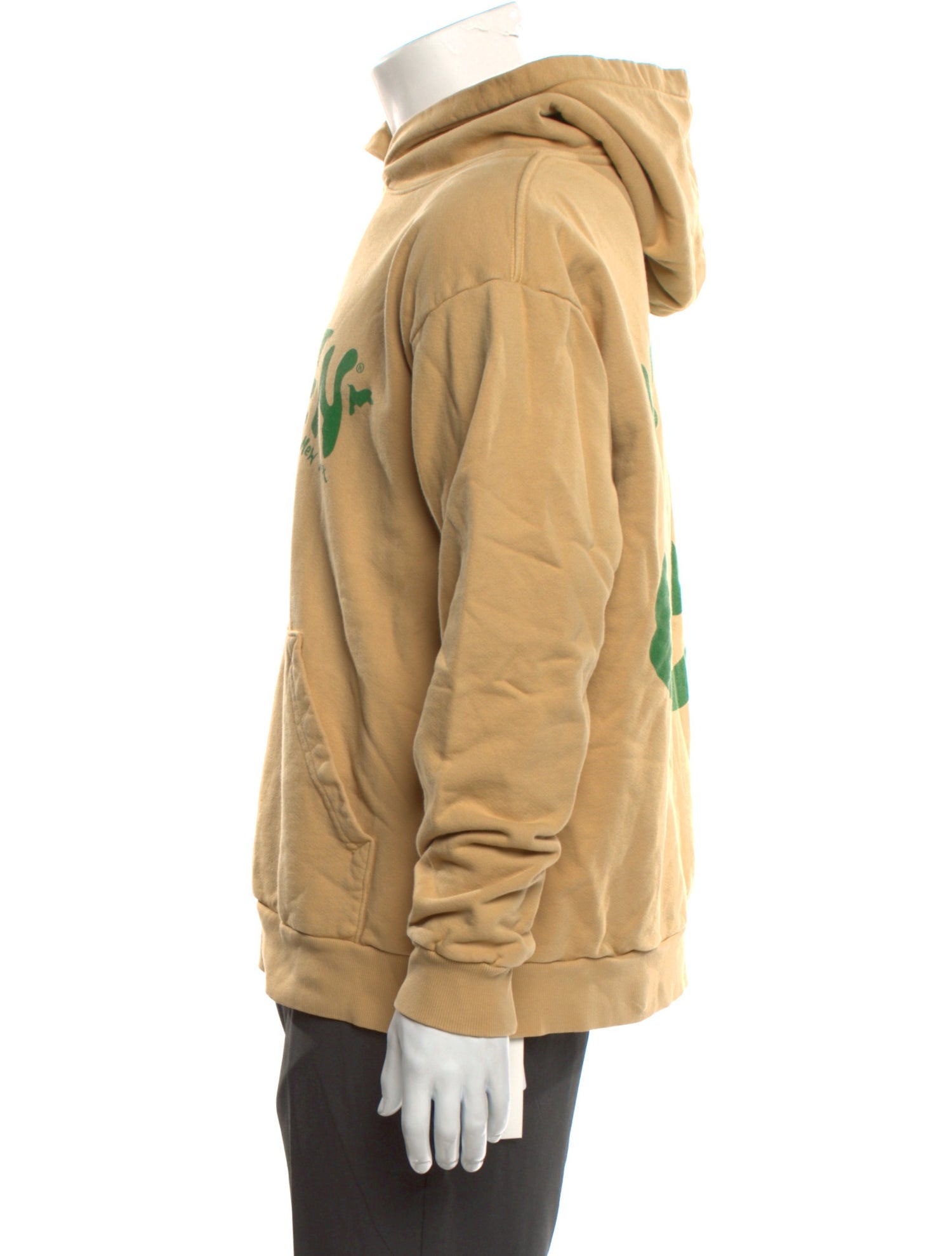 Hidden Graphic Print Crew Neck Hoodie