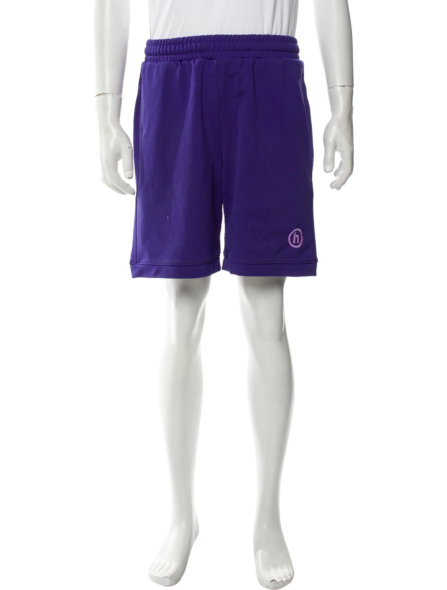 Hidden Graphic Print Jogger Shorts