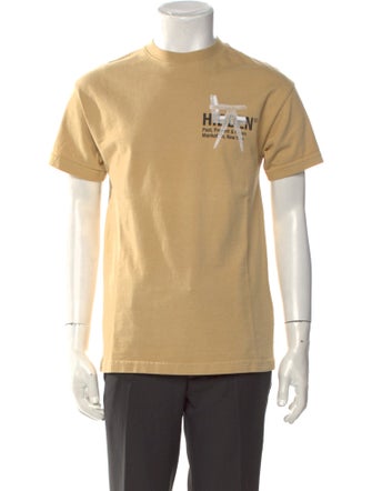 Hidden Graphic Print Crew Neck T-Shirt