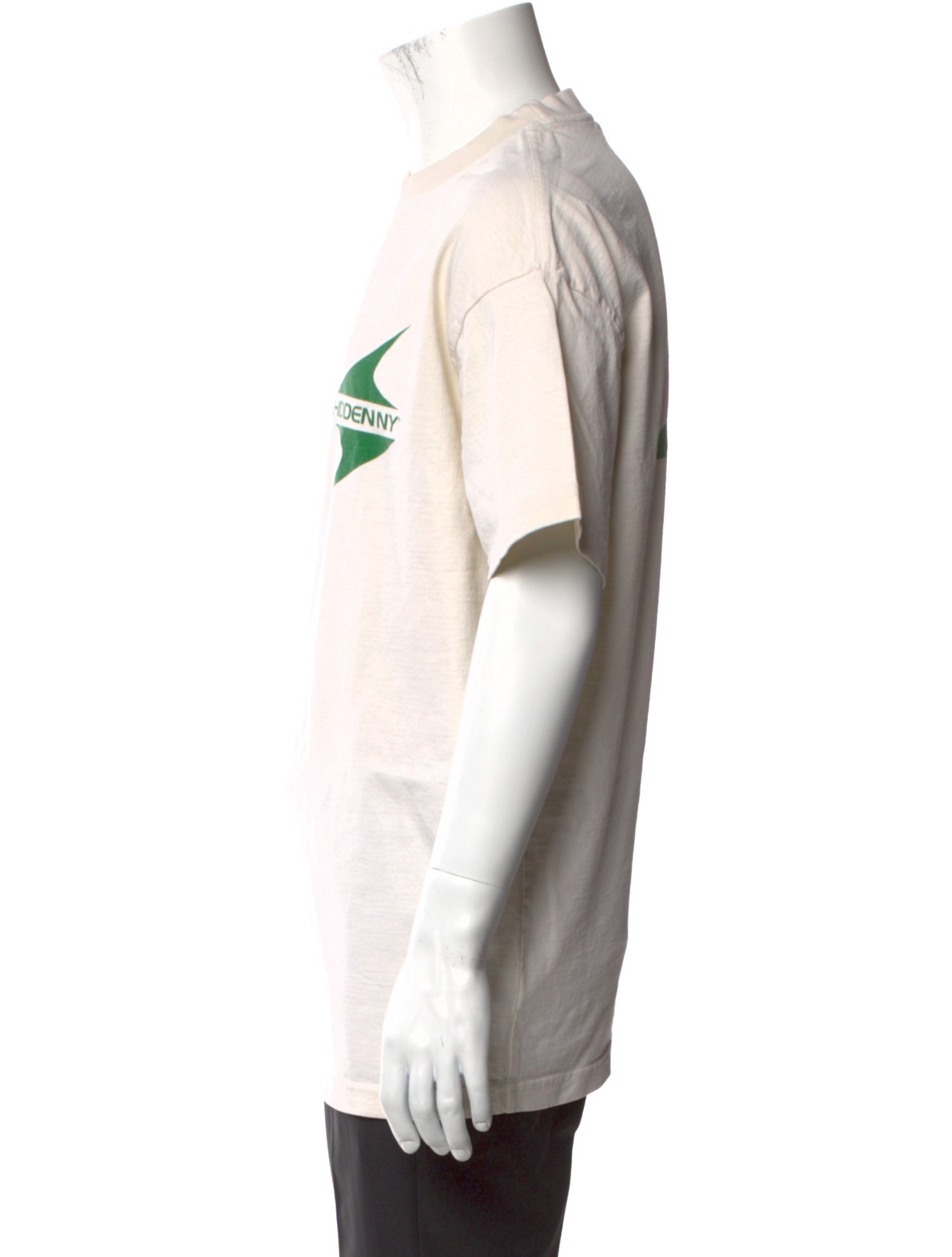 Hidden Graphic Print Crew Neck T-Shirt