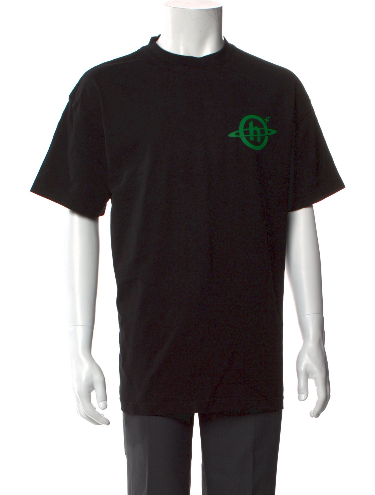 Hidden Graphic Print Crew Neck T-Shirt