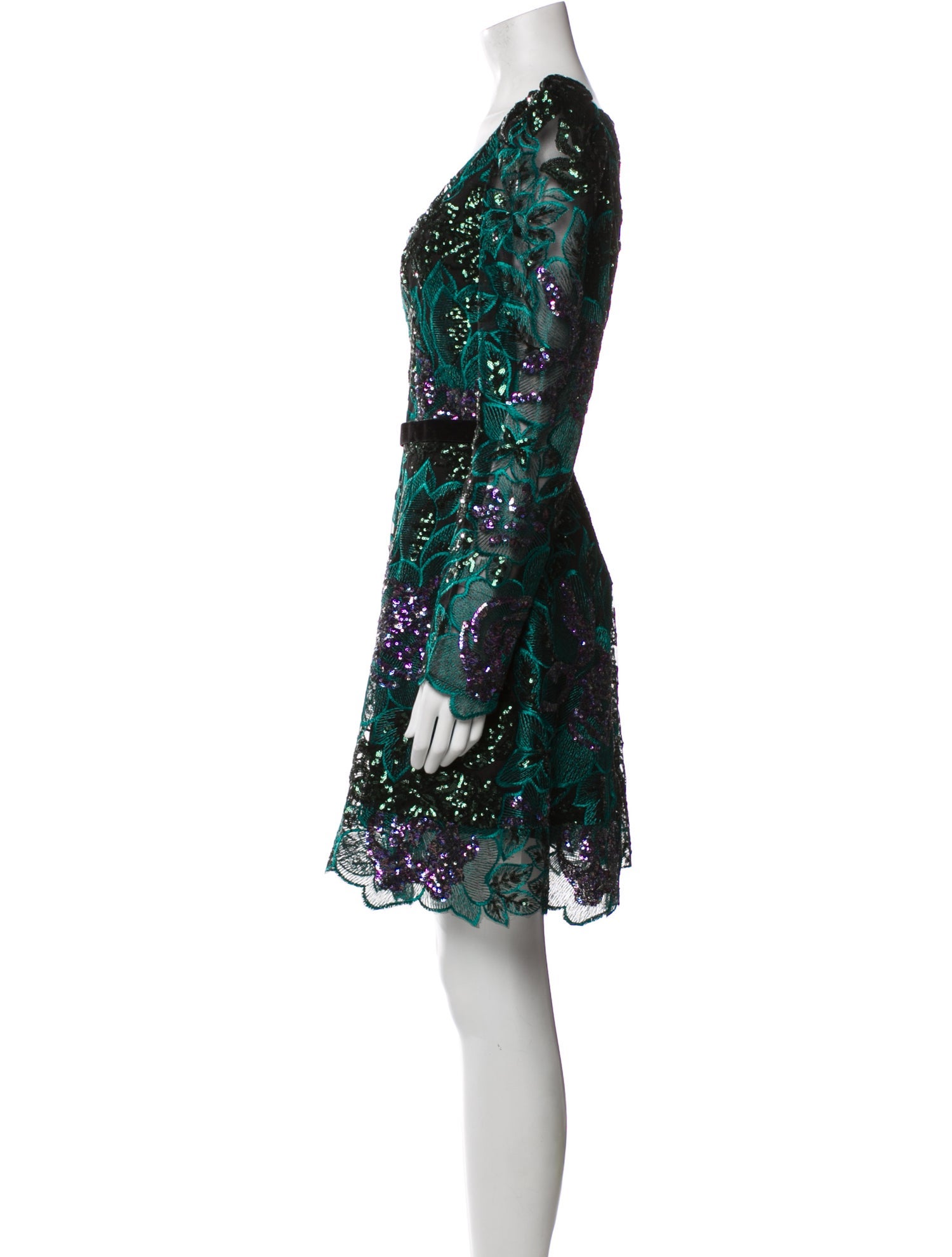 Helsi Lace Pattern Mini Dress