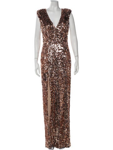 Helsi Dresses V-Neck Long Dress M