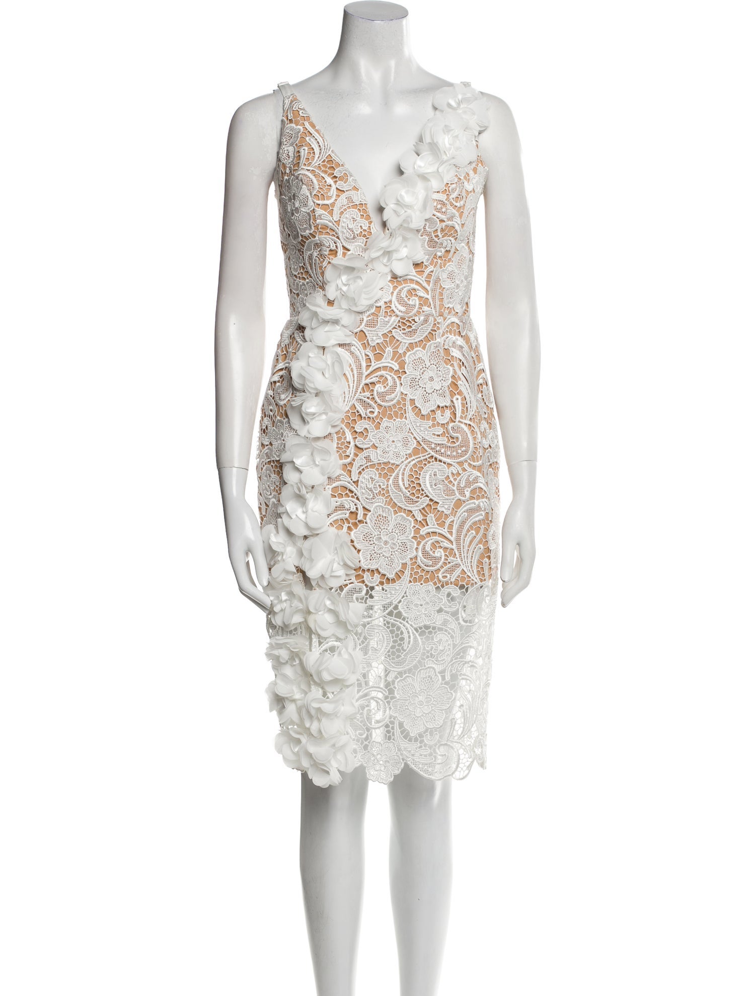 Helsi Lace Pattern Knee-Length Dress