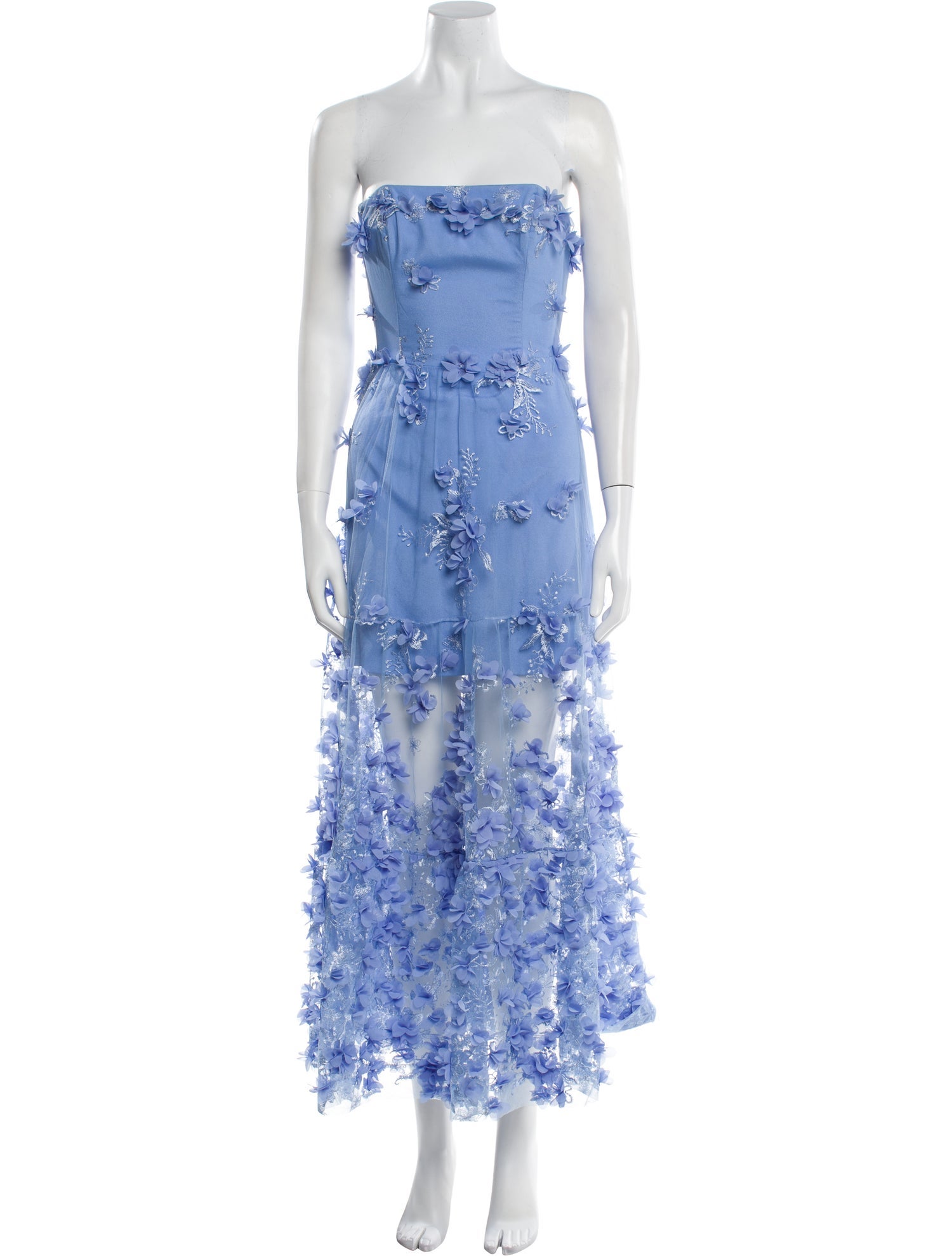 Helsi Strapless Midi Length Dress