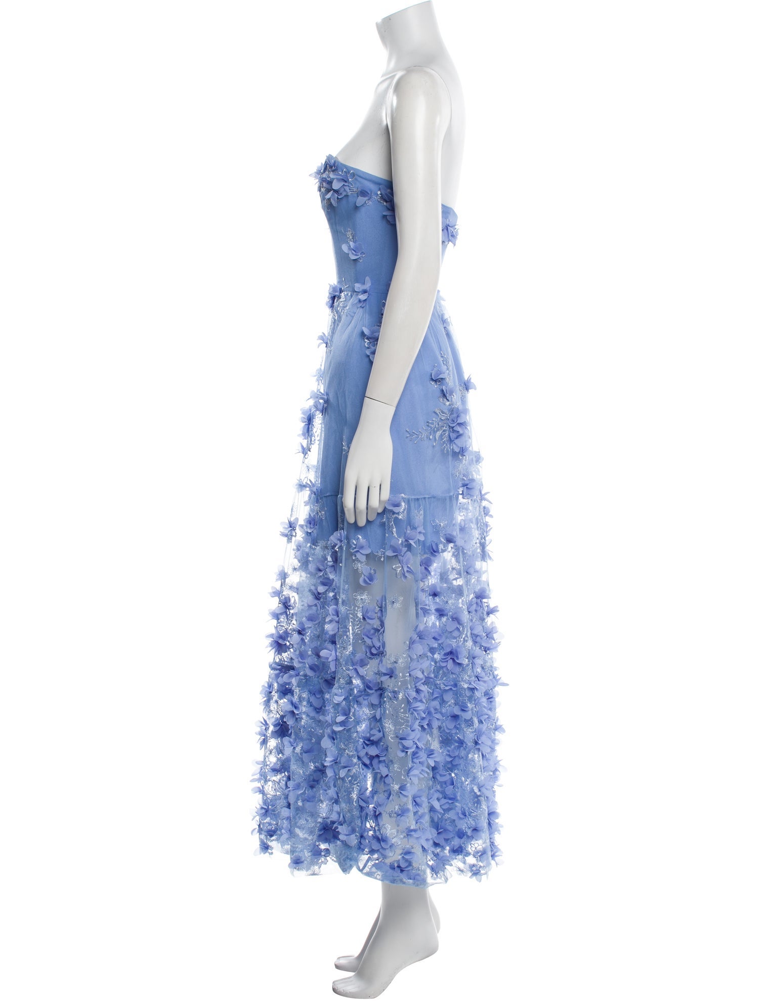 Helsi Strapless Midi Length Dress