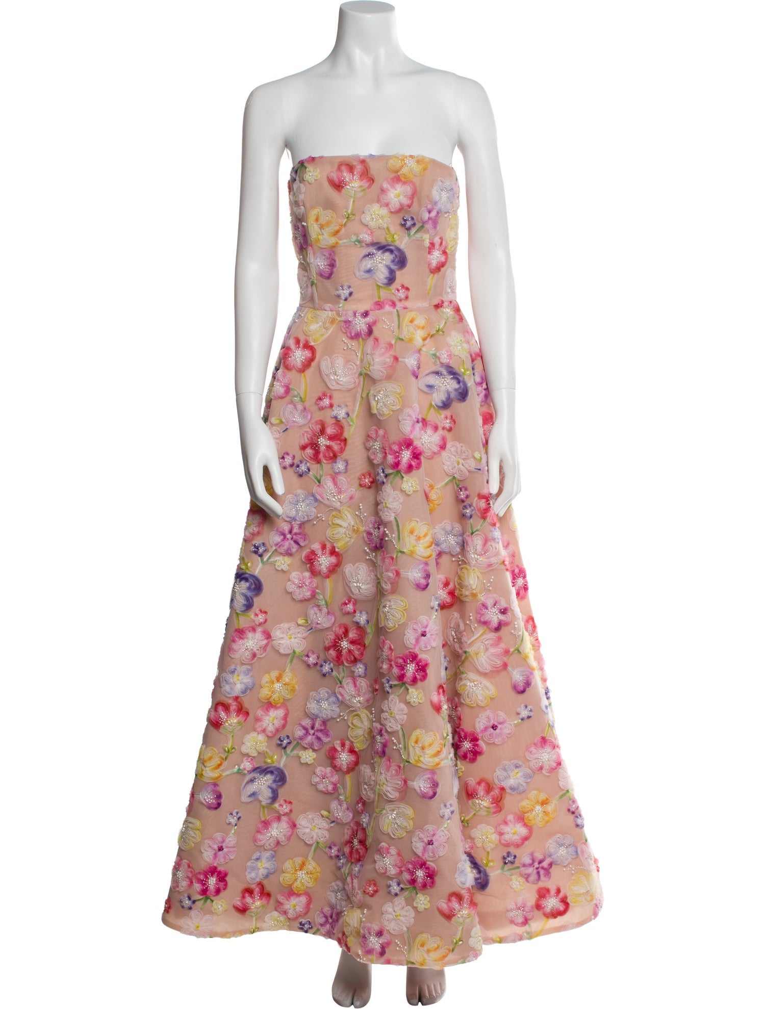 Helsi Floral Print Long Dress w/ Tags