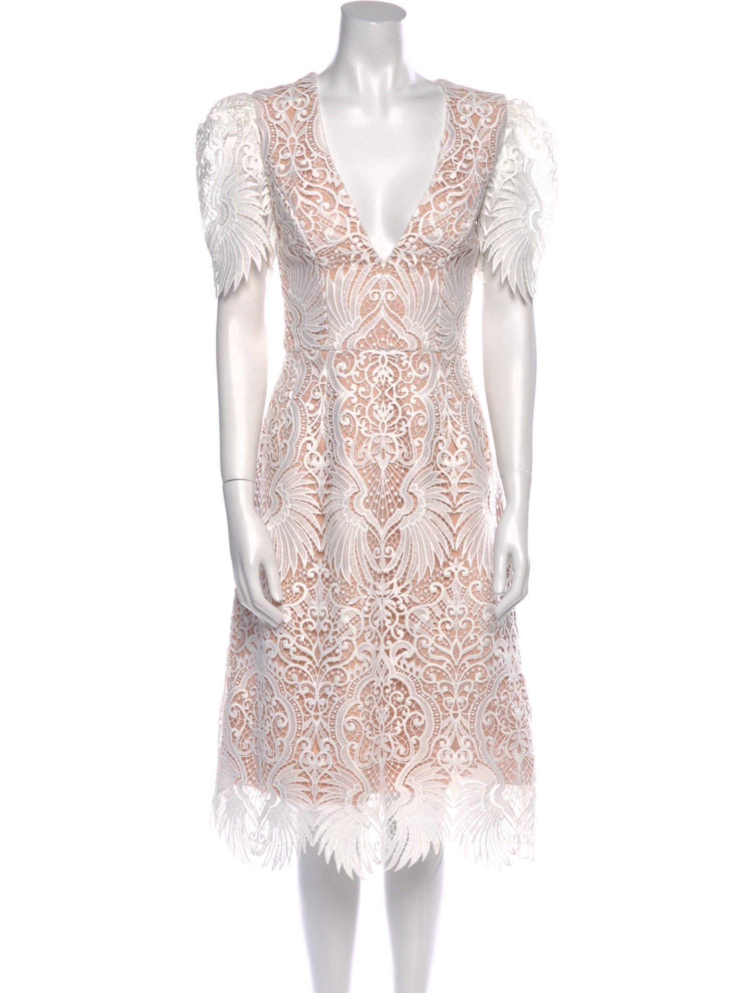 Helsi Lace Pattern Midi Length Dress w/ Tags