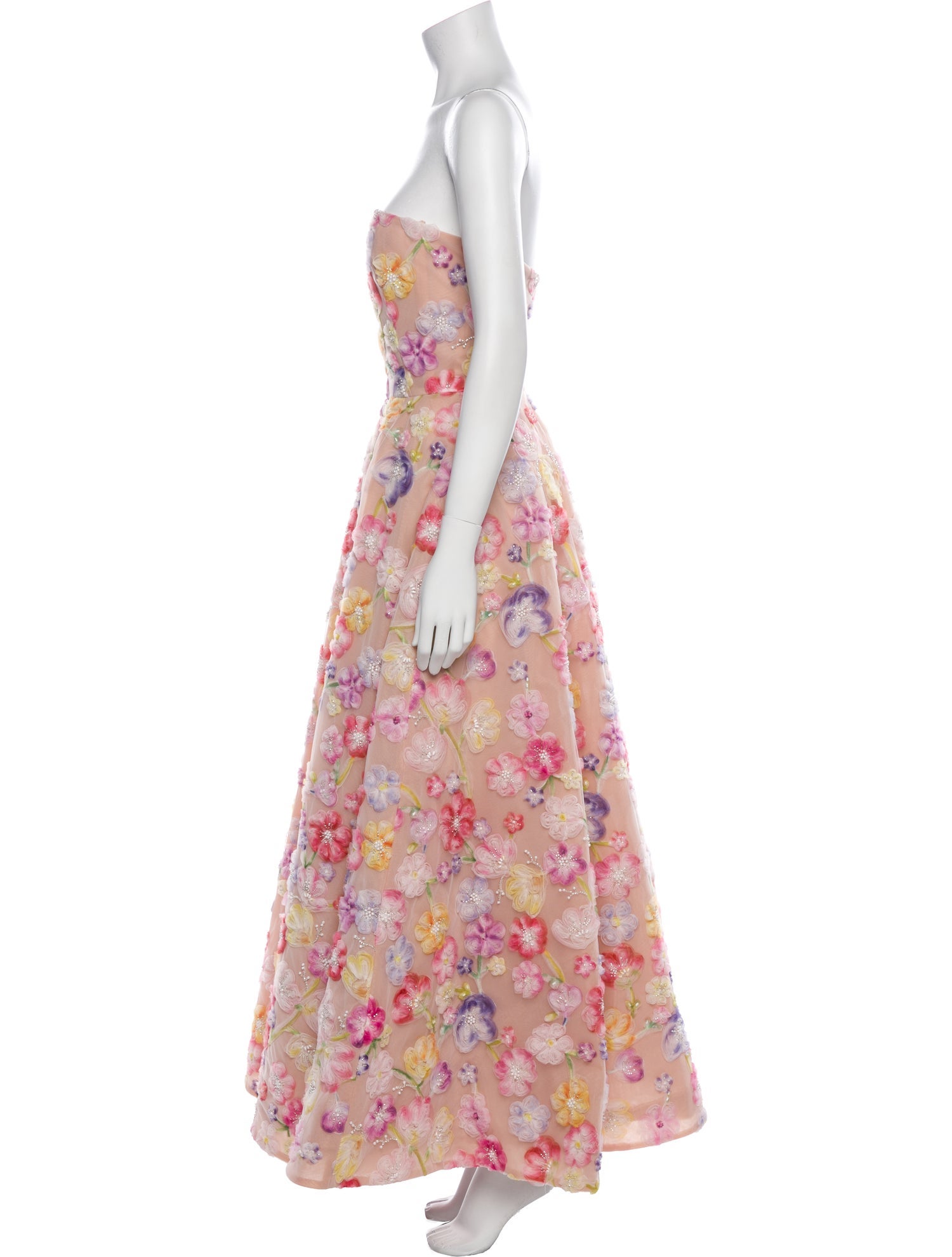 Helsi Floral Print Long Dress w/ Tags