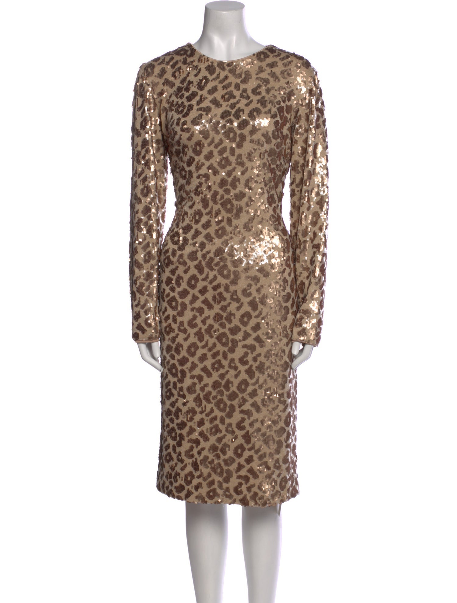 Helsi Animal Print Knee-Length Dress w/ Tags