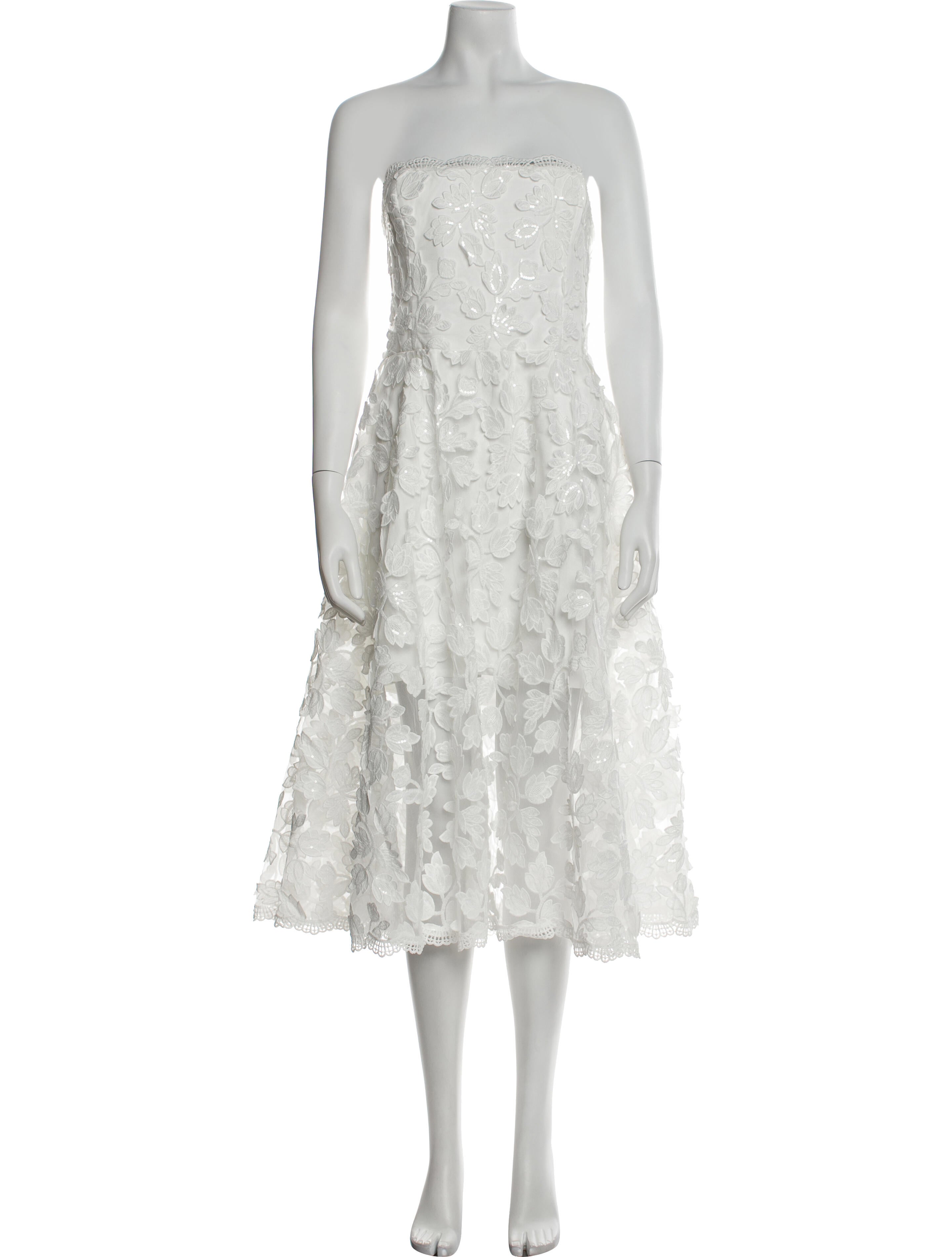 Helsi Strapless Knee-Length Dress w/ Tags