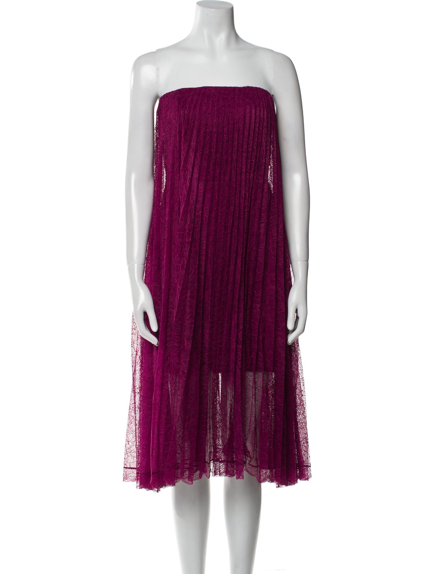 Helsi Strapless Knee-Length Dress