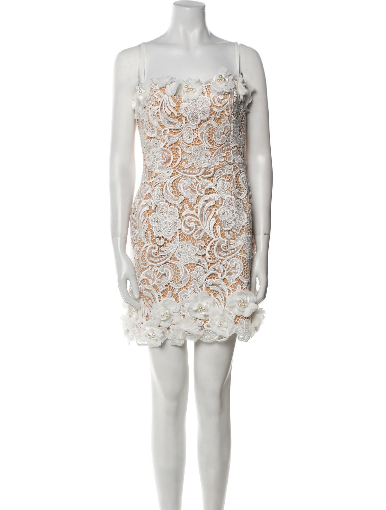 Helsi Lace Pattern Mini Dress