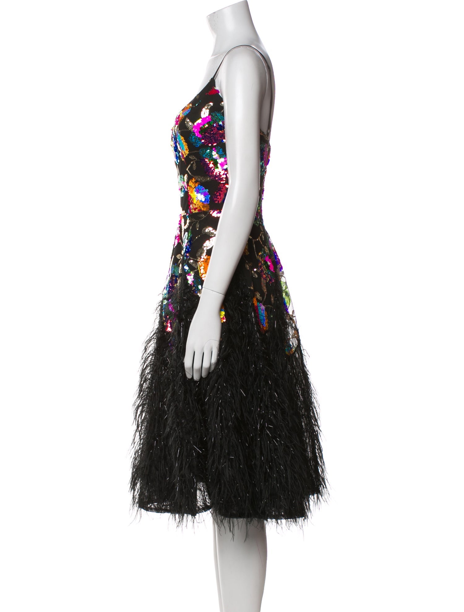 Helsi Patterned Midi Length Dress w/ Tags