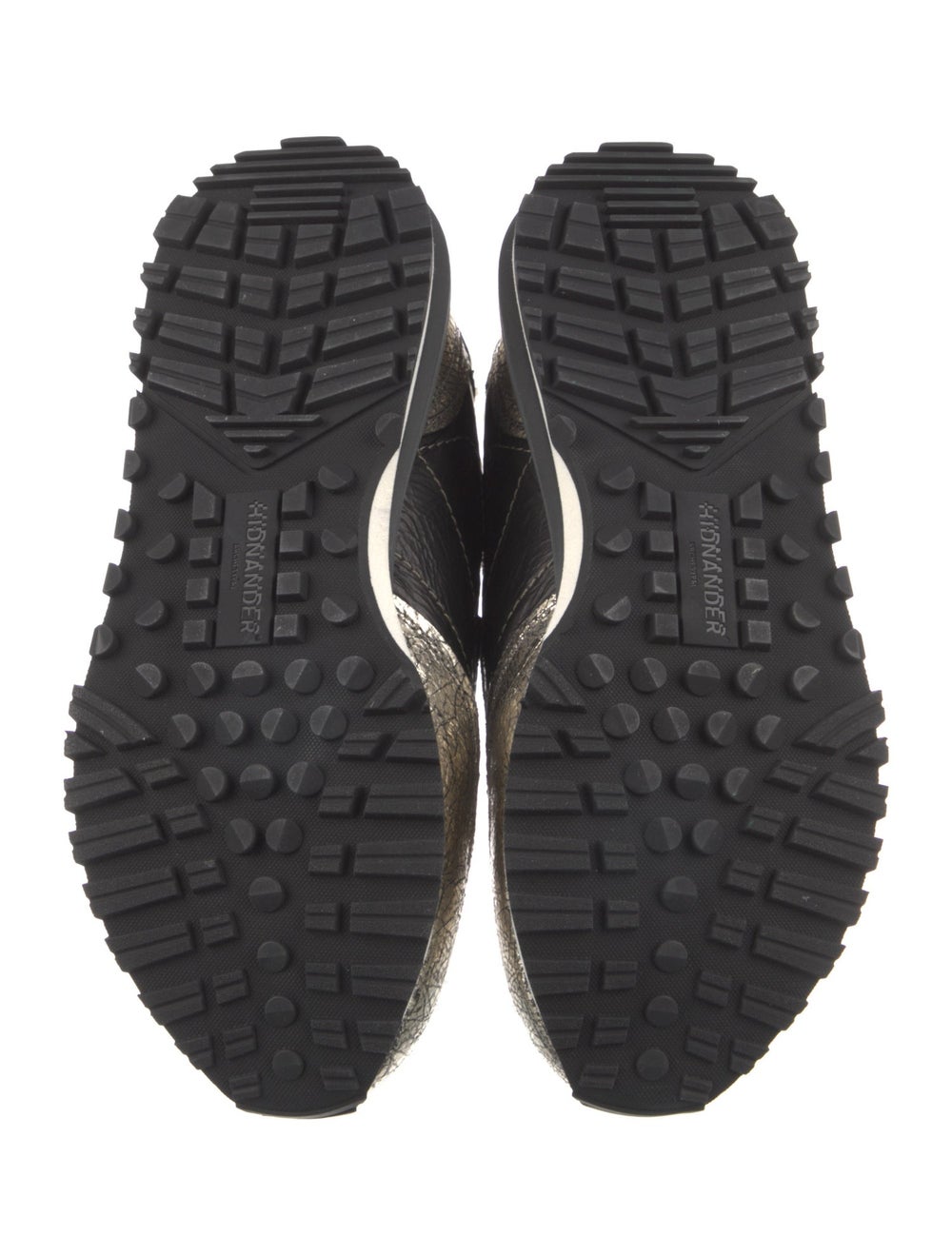 HIDNANDER Leather Colorblock Pattern Sneakers - image 5